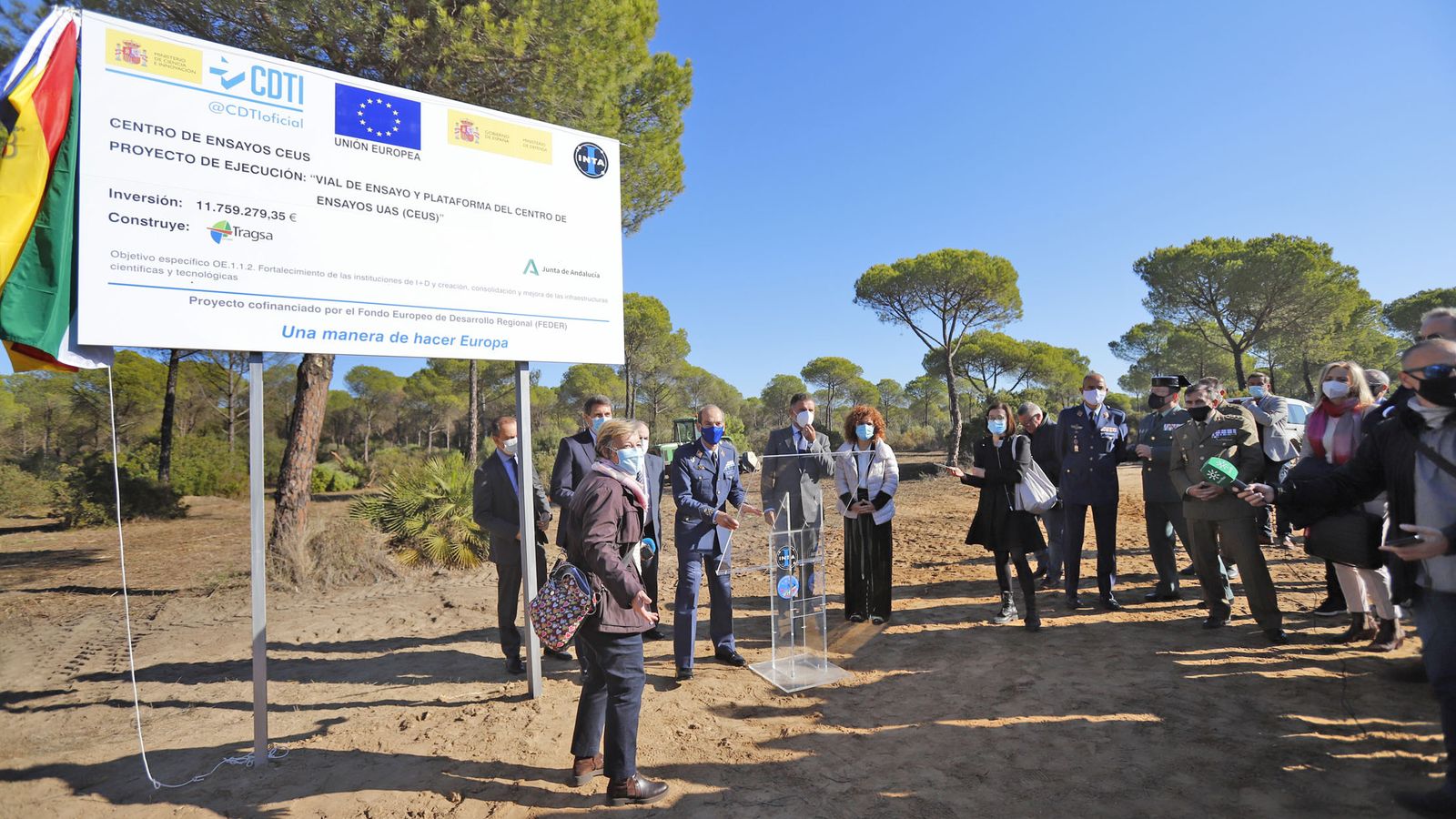Las obras del proyecto CEUS se pusieron en marcha el pasado miércoles.