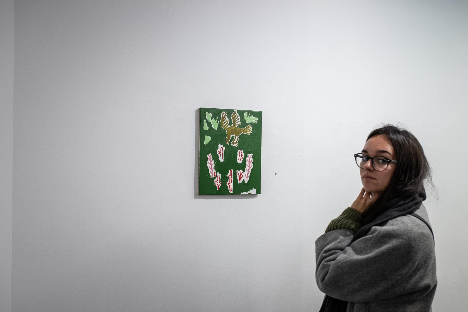 Imágenes de la inauguración de la exposición de Agus Díaz Vázque " Y bebió agua de una fuente"