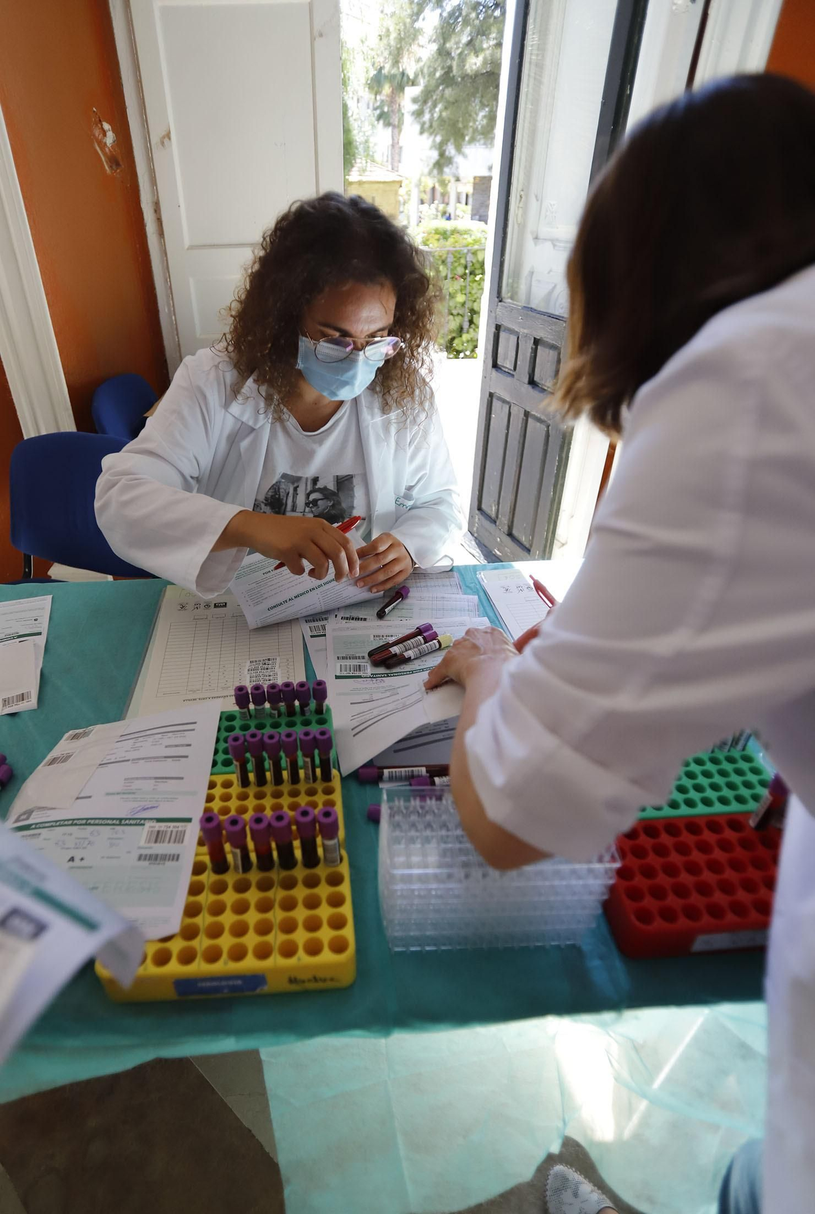 Macrocolecta de sangre en la Casa Colón