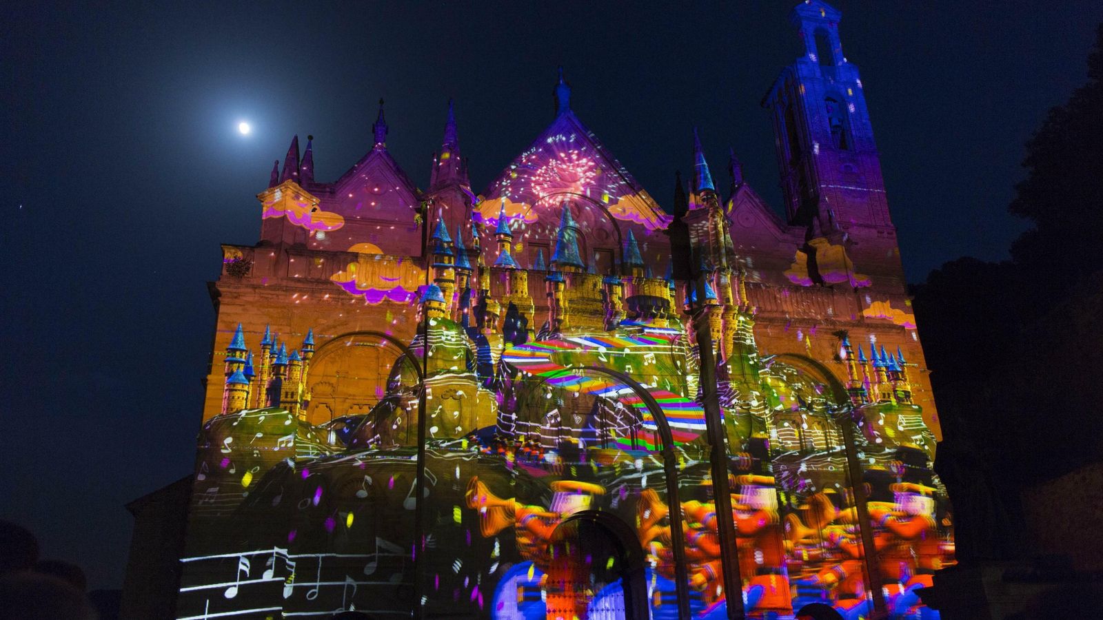 Otra de las proyecciones de color.