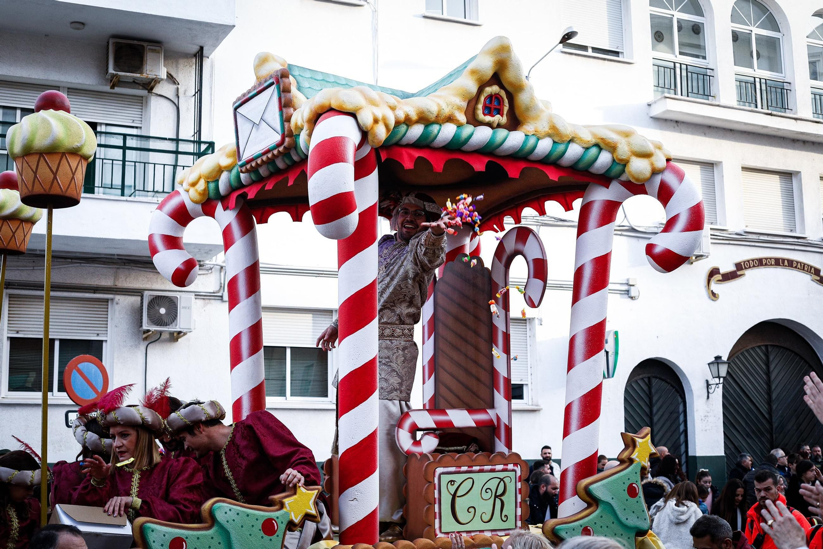 Las imágenes de la cabalgata de SS.MM. los Reyes Magos en Chiclana