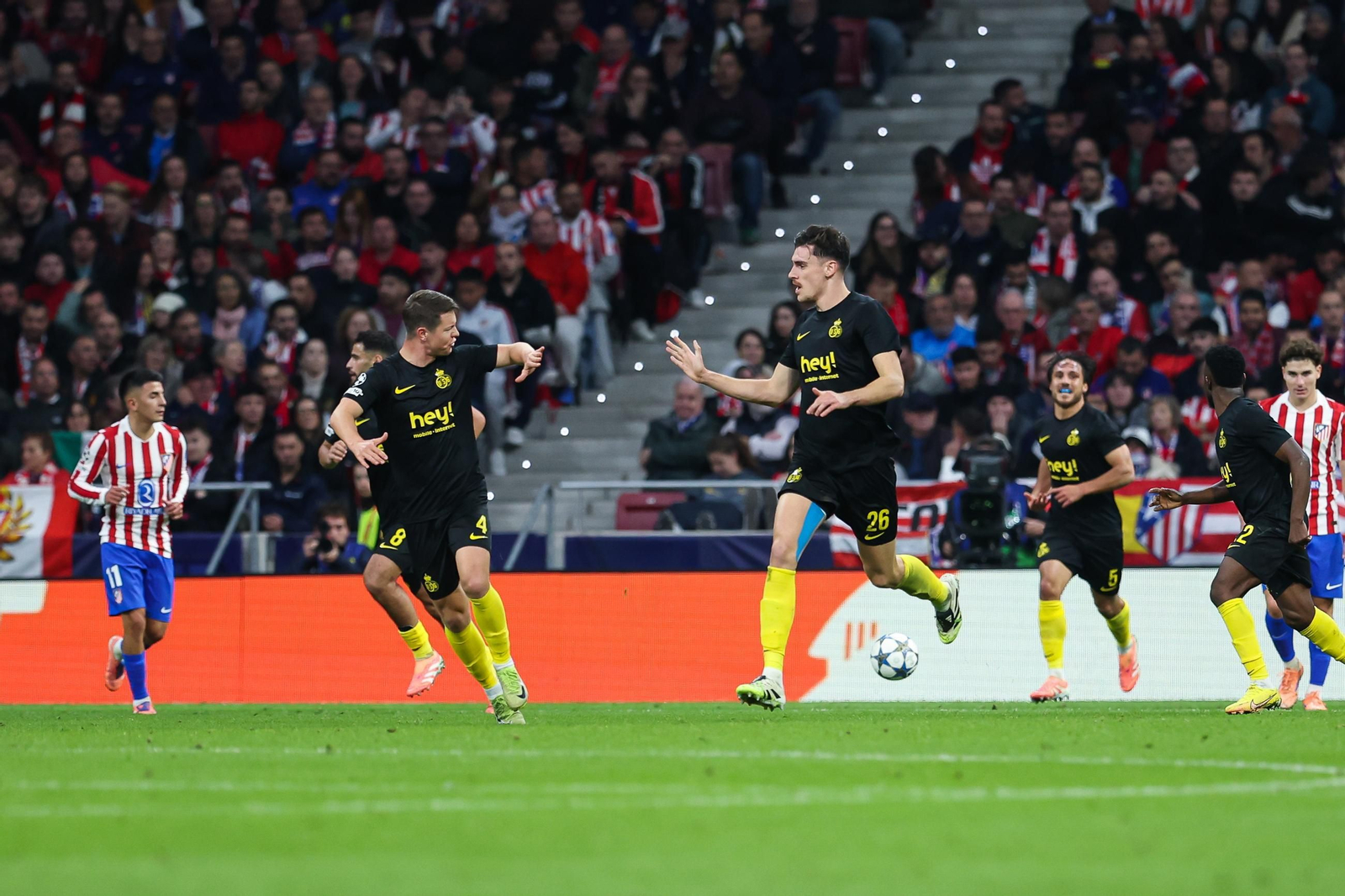 Las imágenes del Atlético de Madrid-Unión Saint-Gilloise