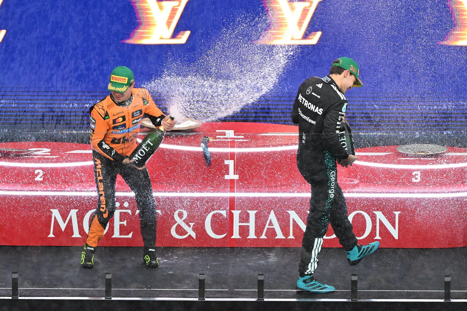 Los fotos del arranque de la Fórmula 1 en Melbourne