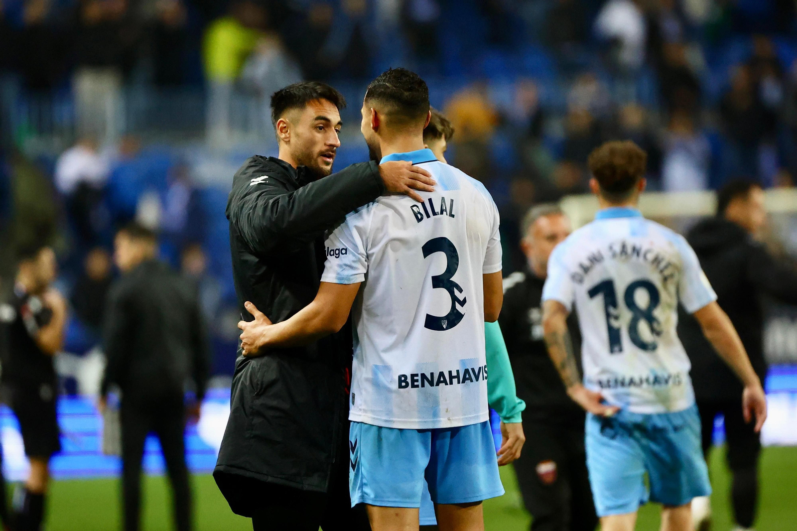 El Málaga CF - Eldense, en fotos