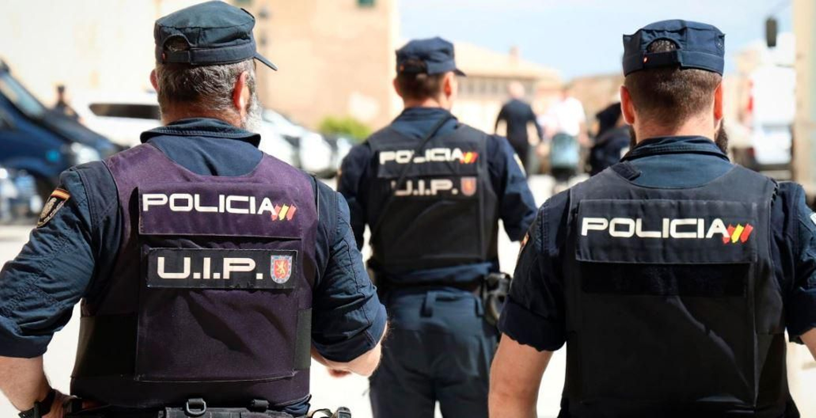 Agentes de la Policía Nacional.
