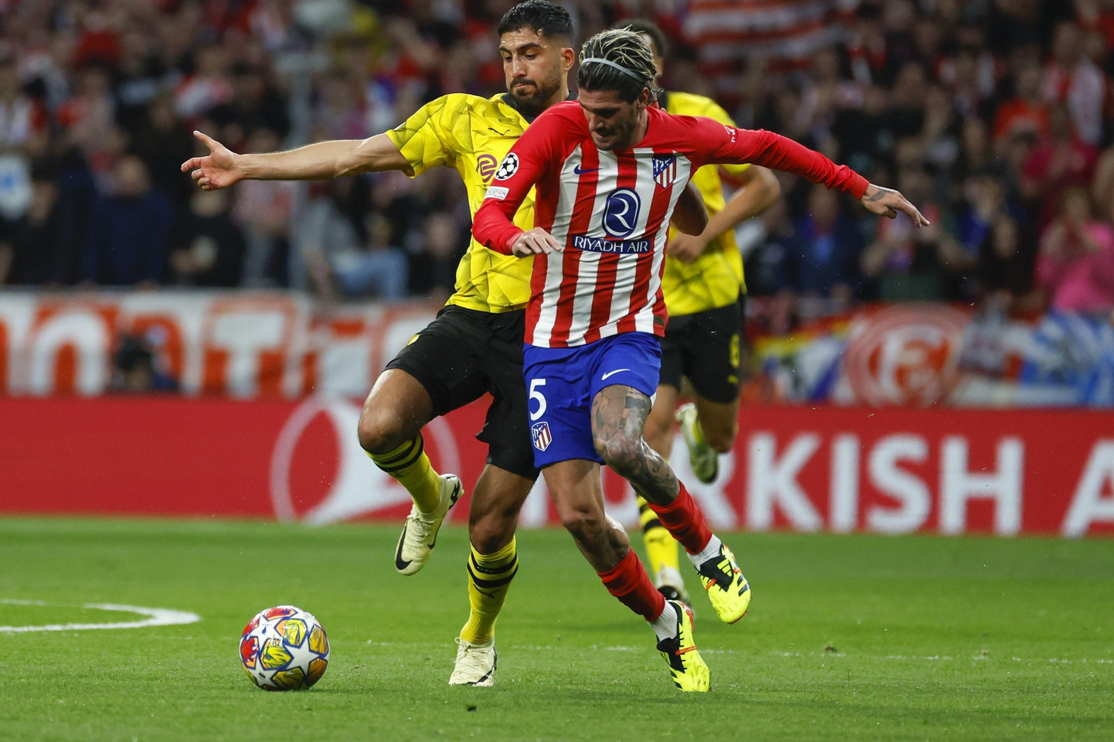 El Atlético de Madrid - Borussia Dortmund, en fotos
