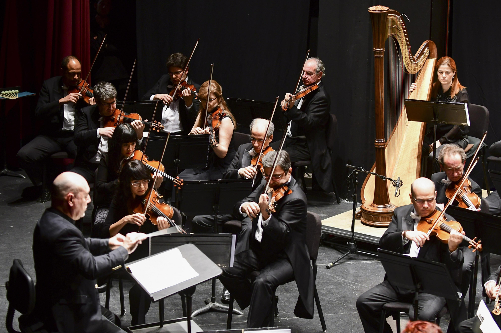 Miquel Ortega, al frente de la Orquesta de Córdoba el pasado jueves.