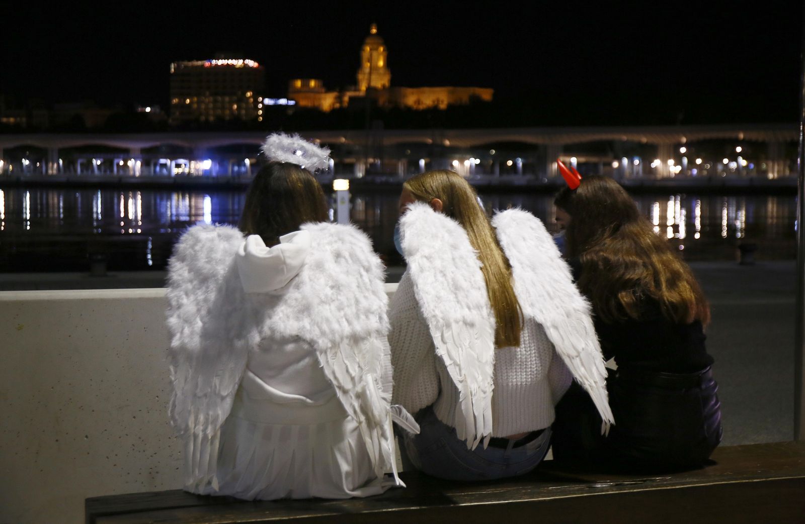 Las fotos de la Noche de Halloween en Málaga