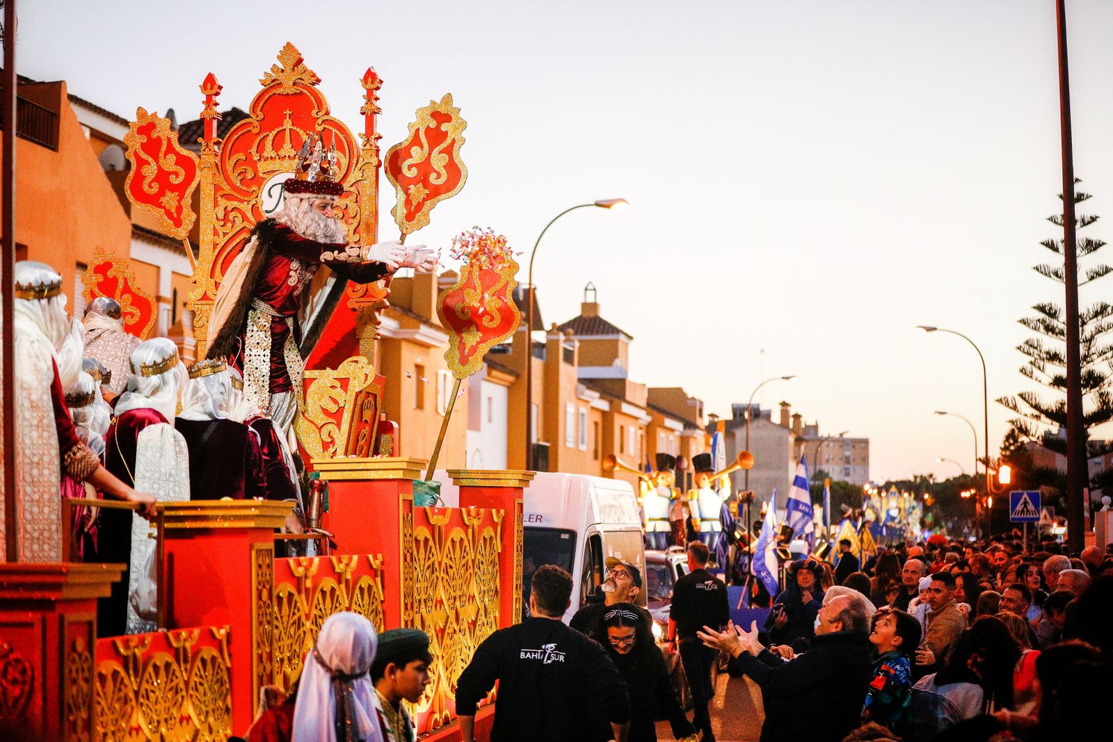 Las imágenes de los Magos de Oriente en San Fernando