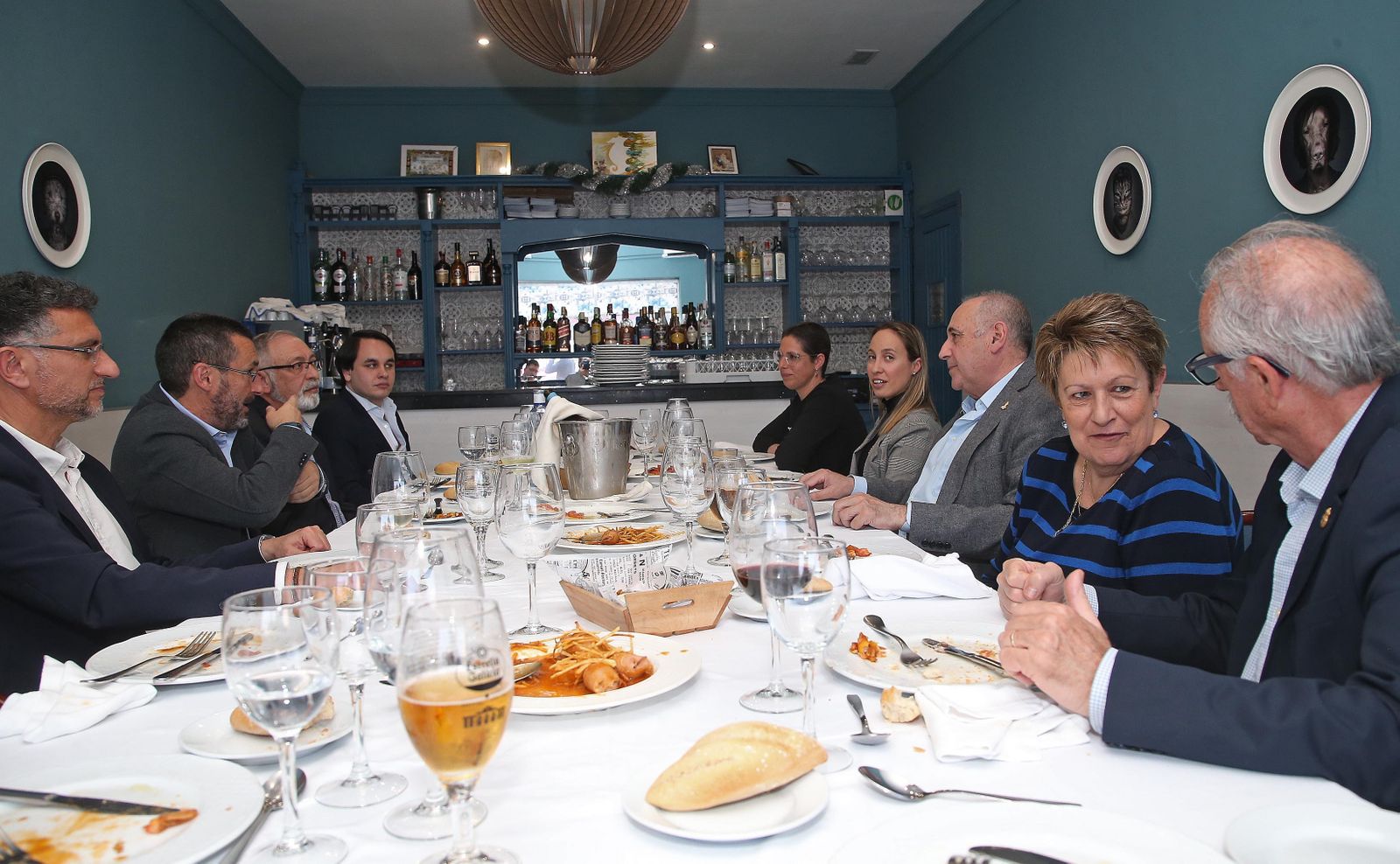 Fotos de la tertulia cofrade de Europa Sur en La Línea 2023