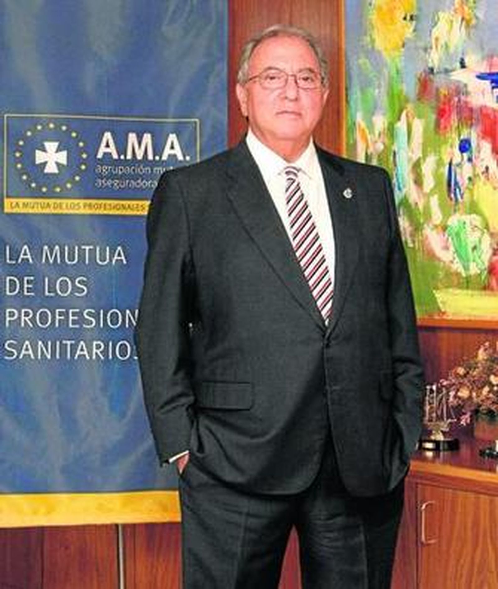 Diego Murillo en la nueva sede central de la compañía, en Madrid.