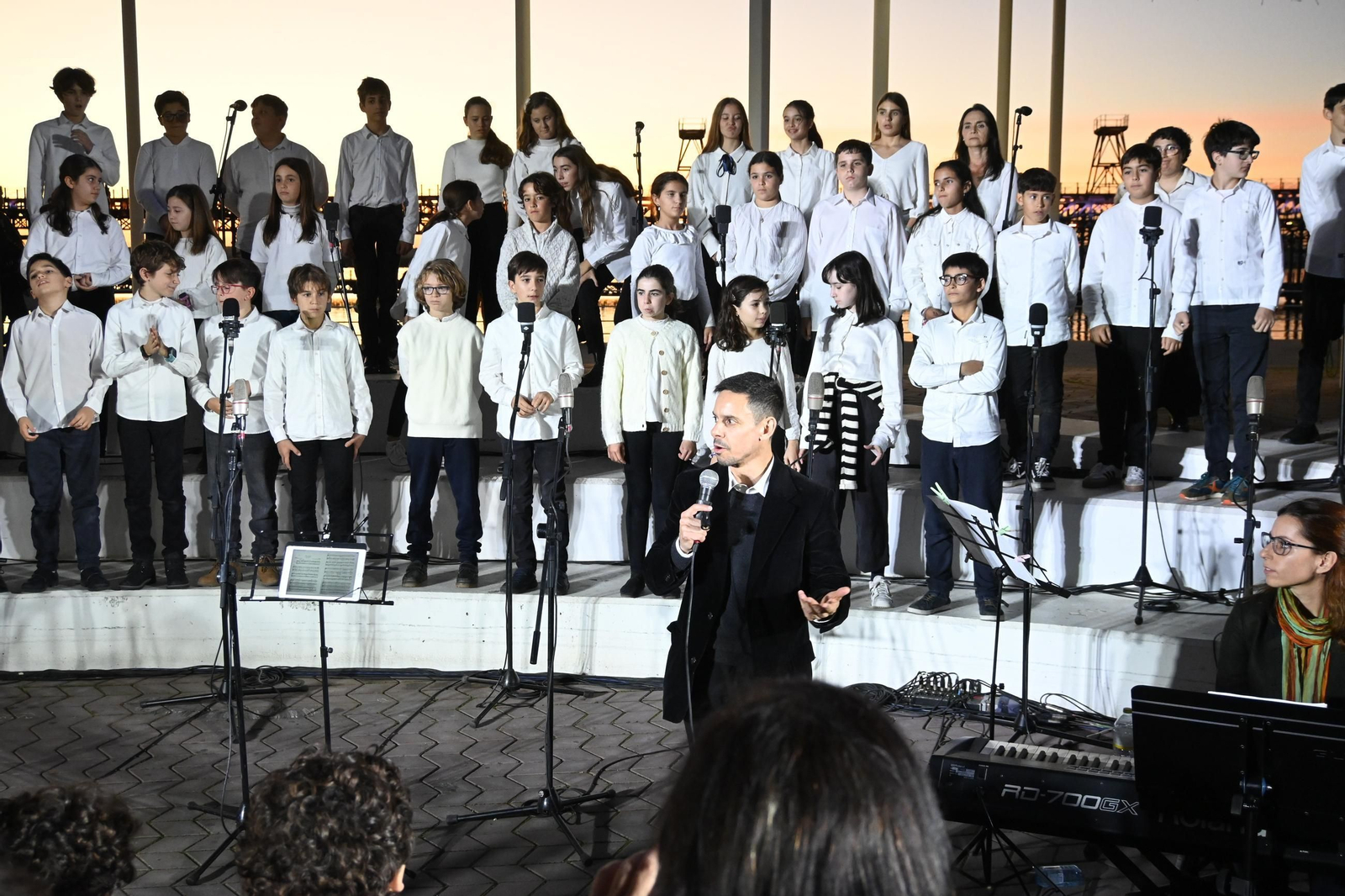 Fotos de la Inauguración del alumbrado del Puerto en Huelva