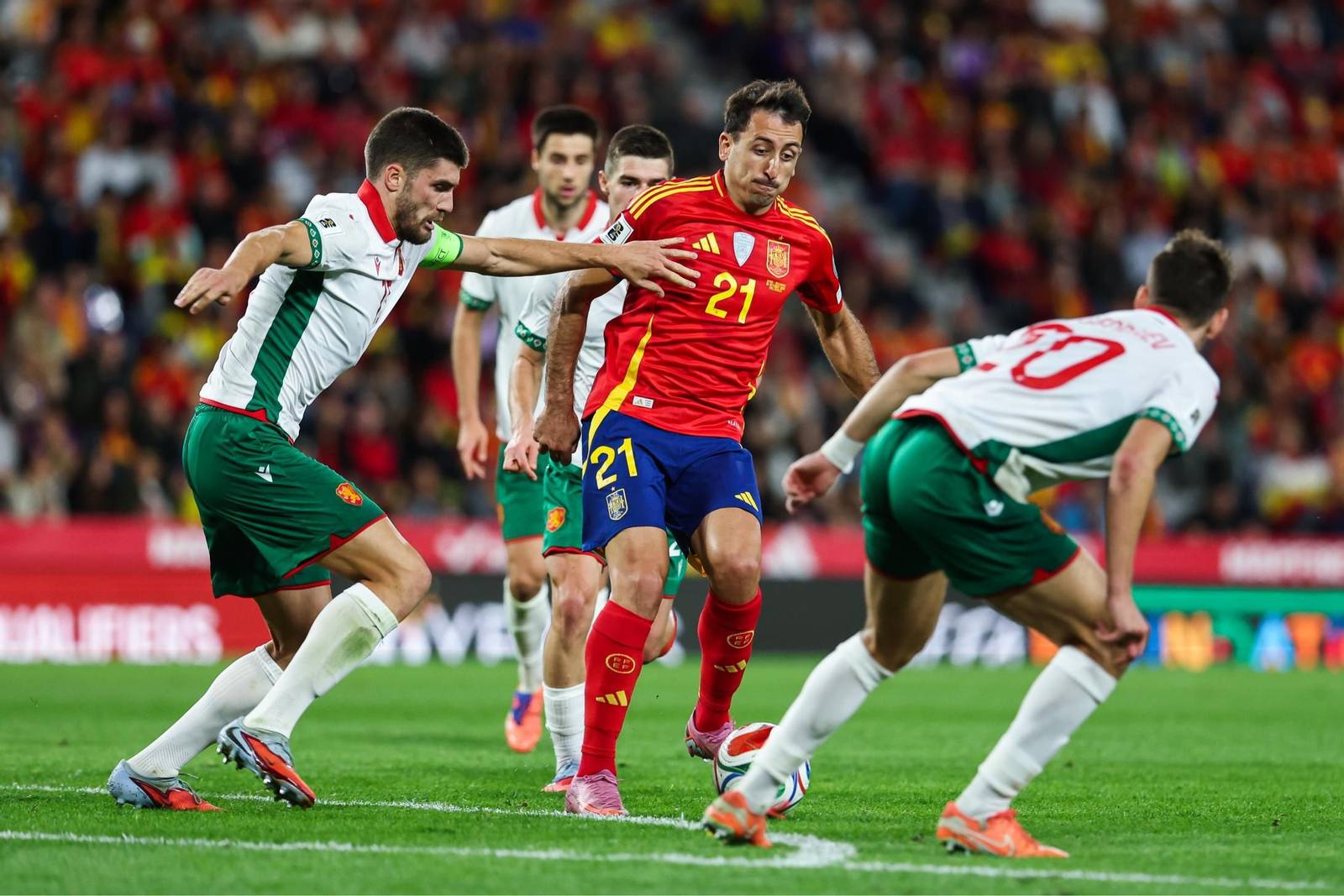 Las mejores fotos del España-Bulgaria