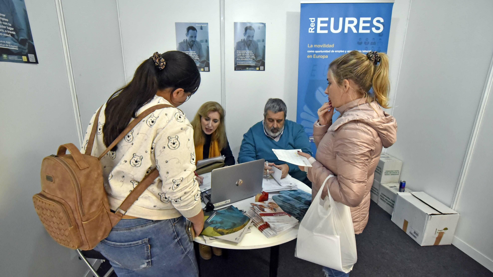 Las fotos de la Feria del Empleo de la Universidad de Cádiz en la Politécnica