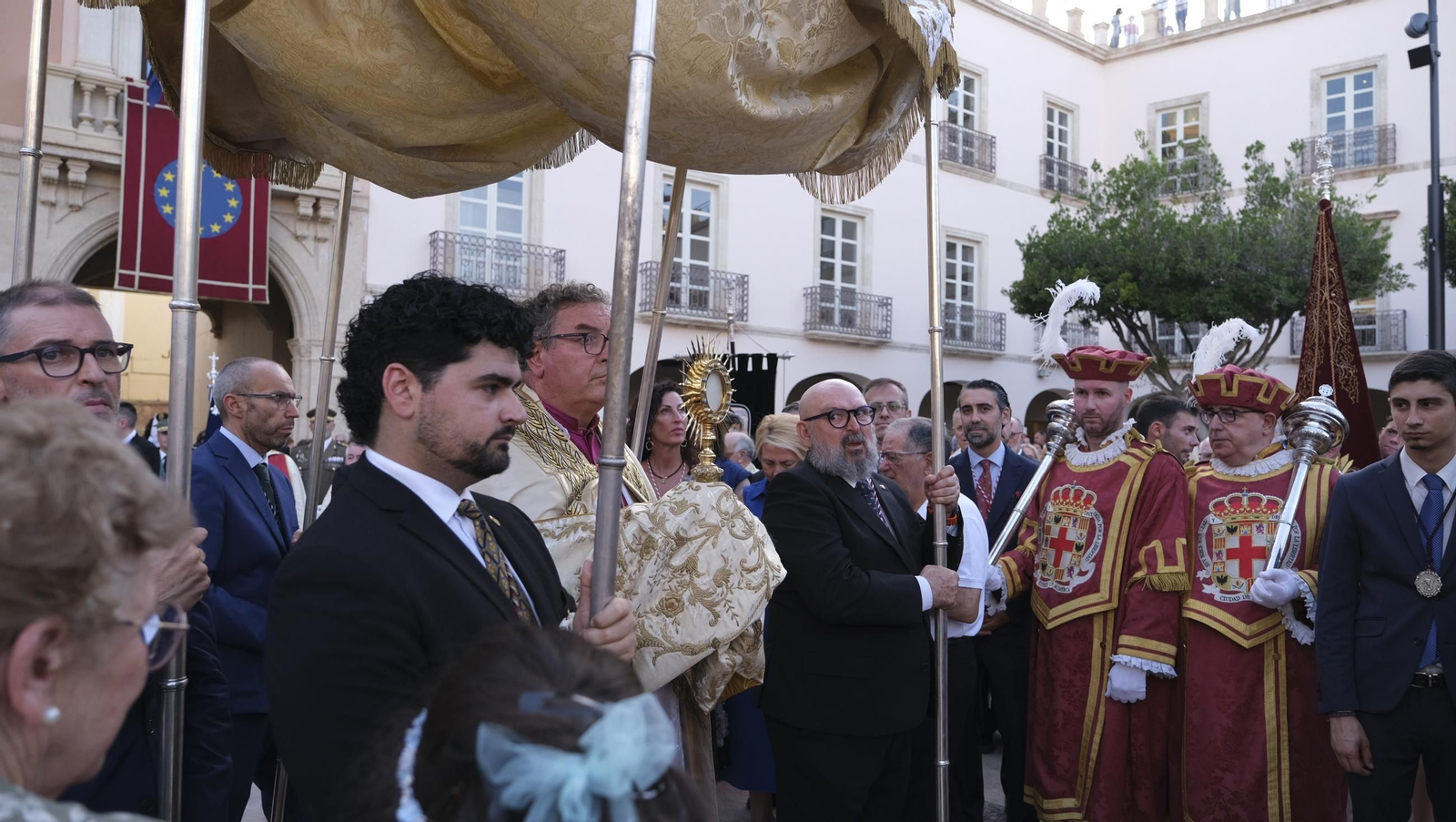 Procesión del Corpus Christi de Almería, en imágenes