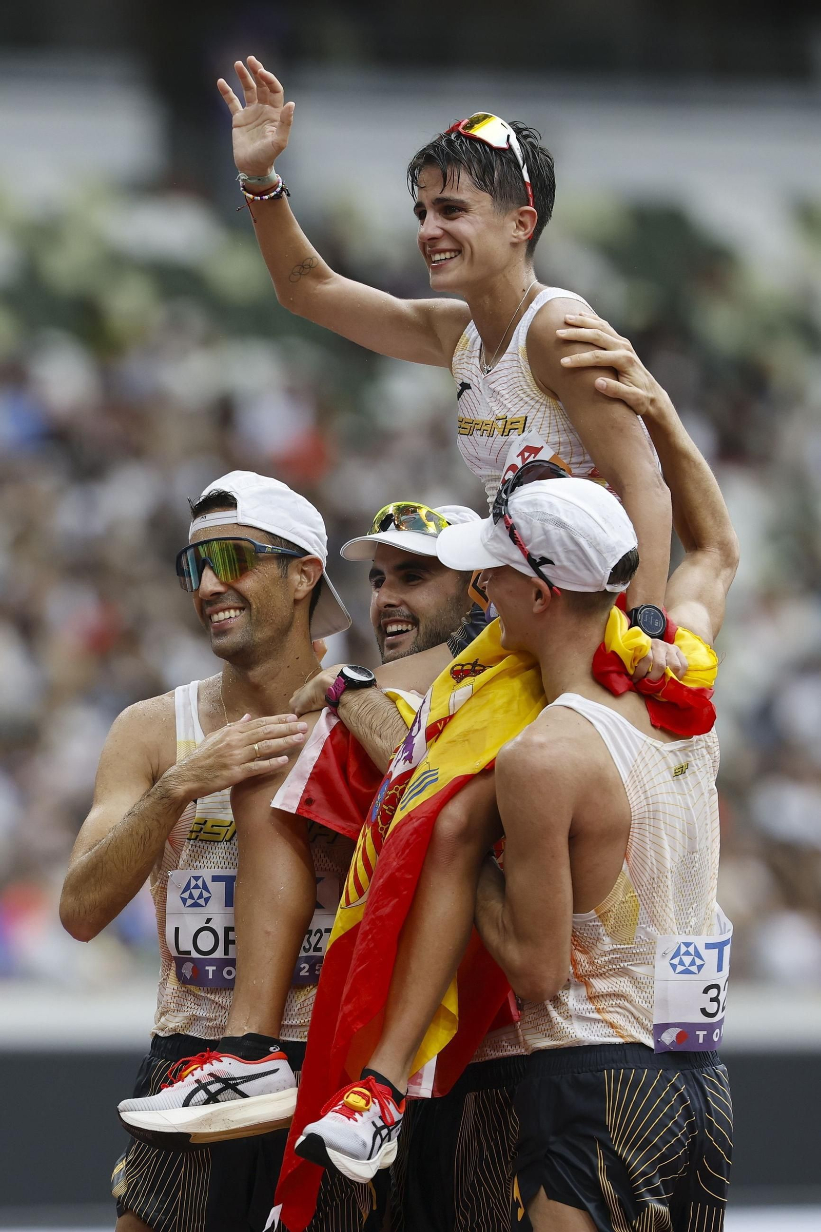 Las mejores imagen de María Pérez, campeona del mundo