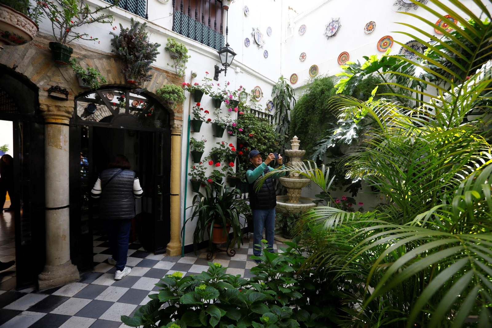Los patios de Córdoba de la ruta Judería-San Francisco, en imágenes