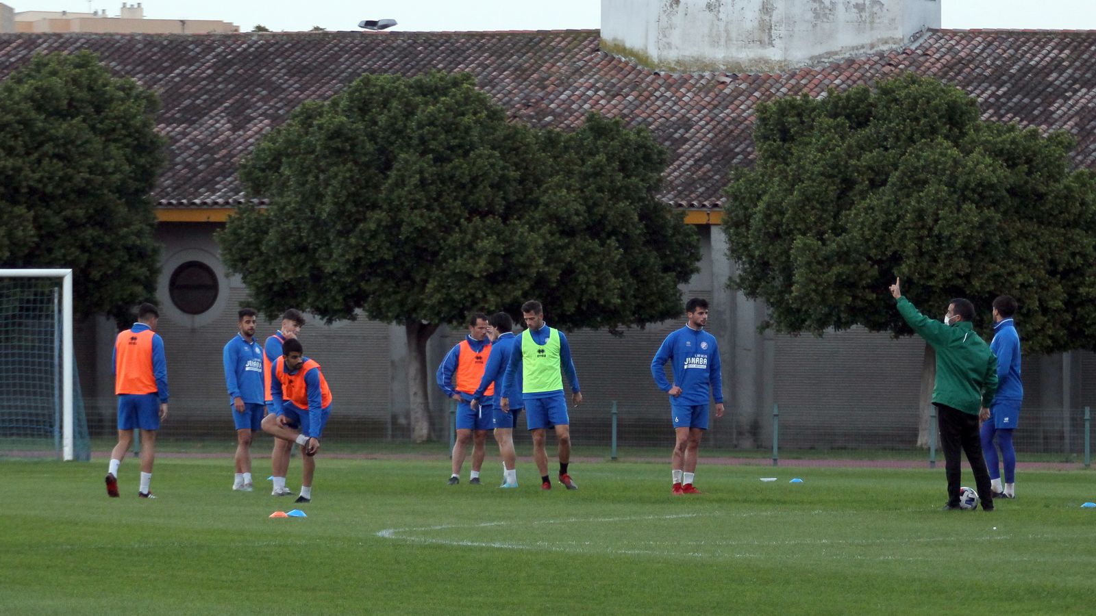 Entreno del Xerez DFC en el campo 'Pepe Ravelo'