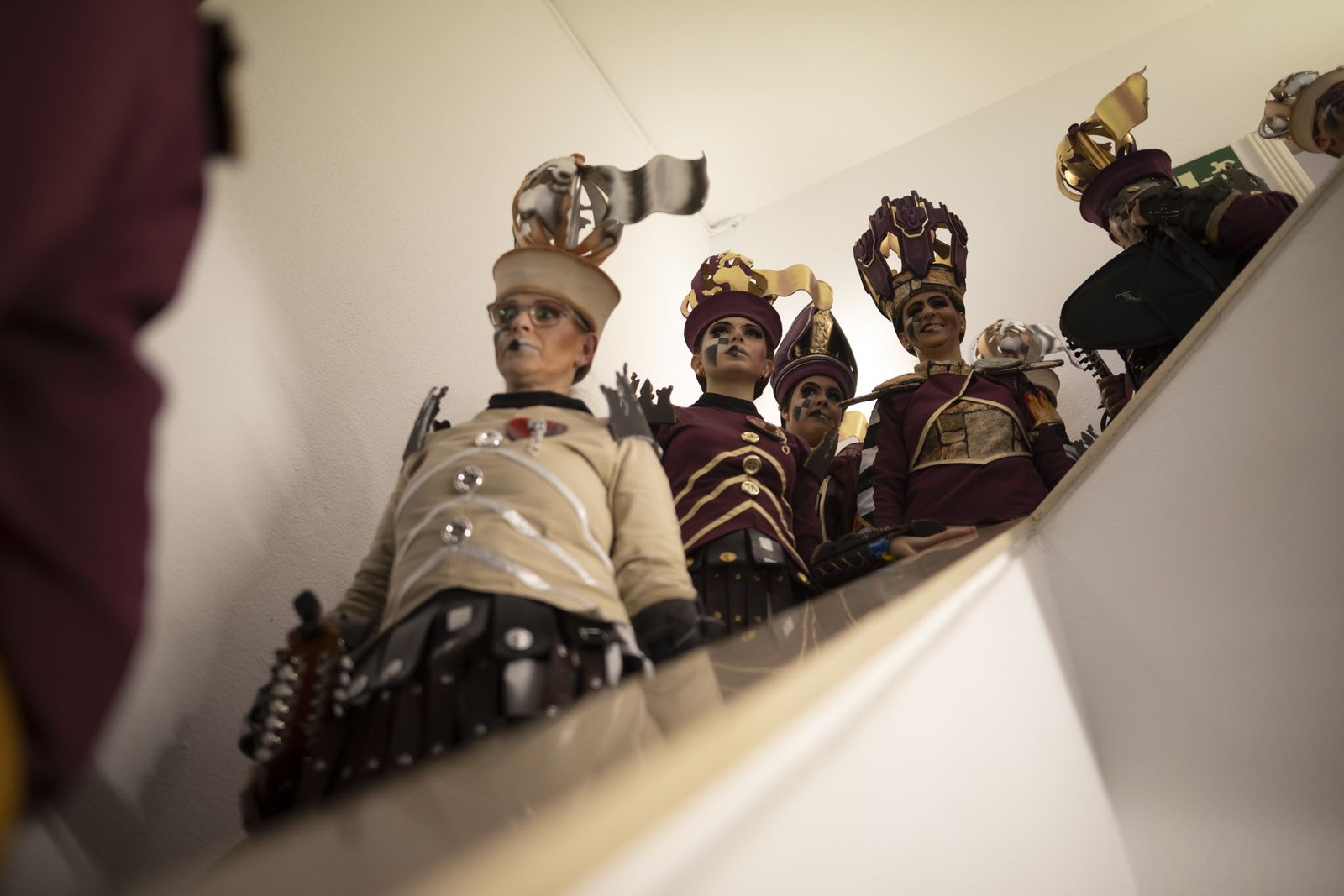 Ambiente en la final  del Carnaval Colombino