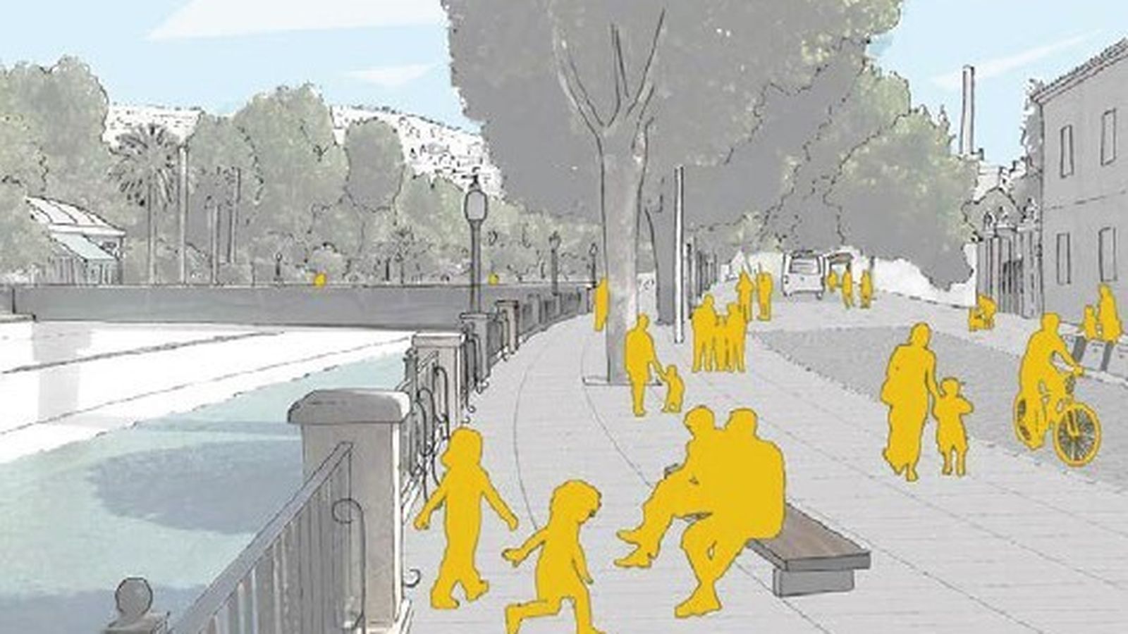 Paseo de los Basilios, después.