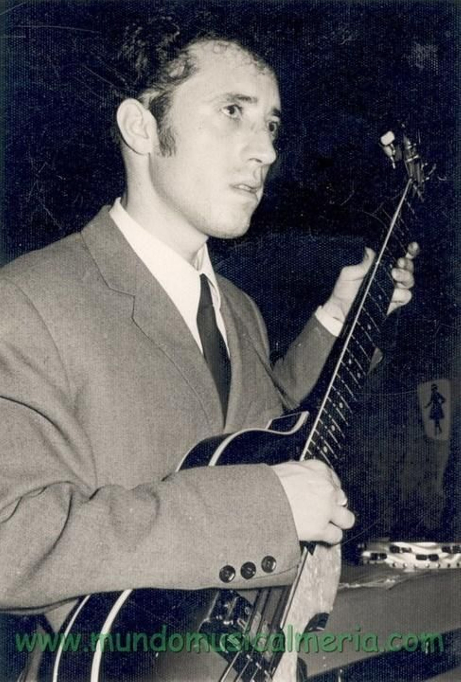 El músico almeriense Ángel Barceló.