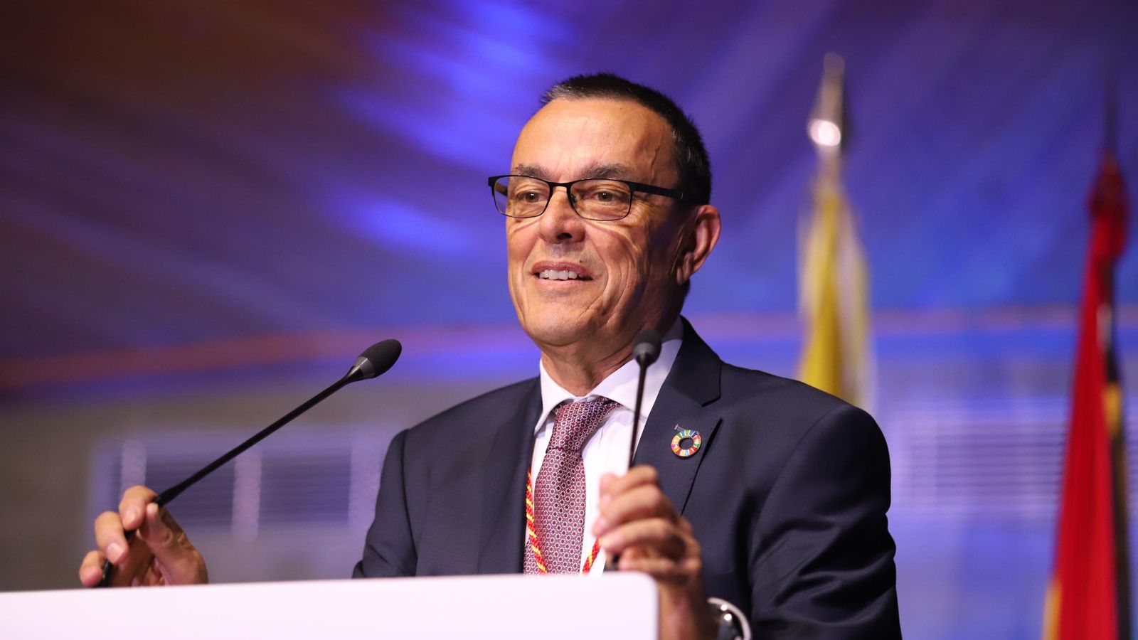 El presidente de la Diputación de Huelva, Ignacio Caraballo.