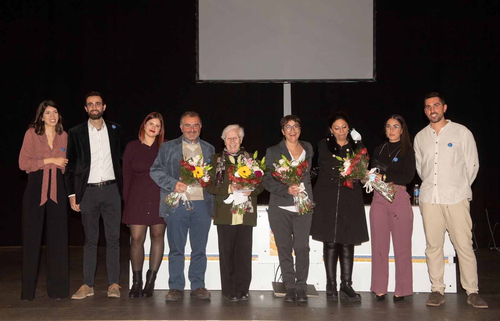 Los integrantes del Centro Socioeducativo Lestonnac celebraron ayer su aniversario con un acto que se celebró en la Escuela de Magisterio La Inmaculada