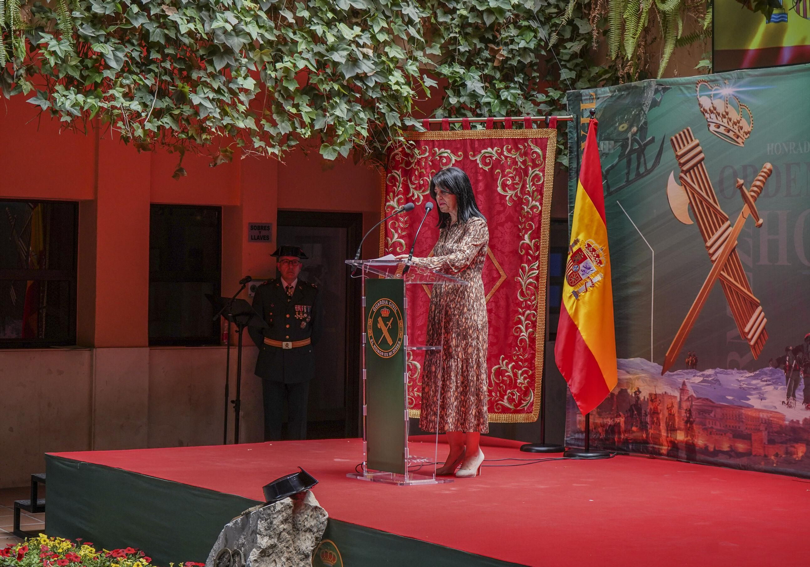 Conmemoración del 179 aniversario de la  fundación de la Guardia Civil, en imágenes