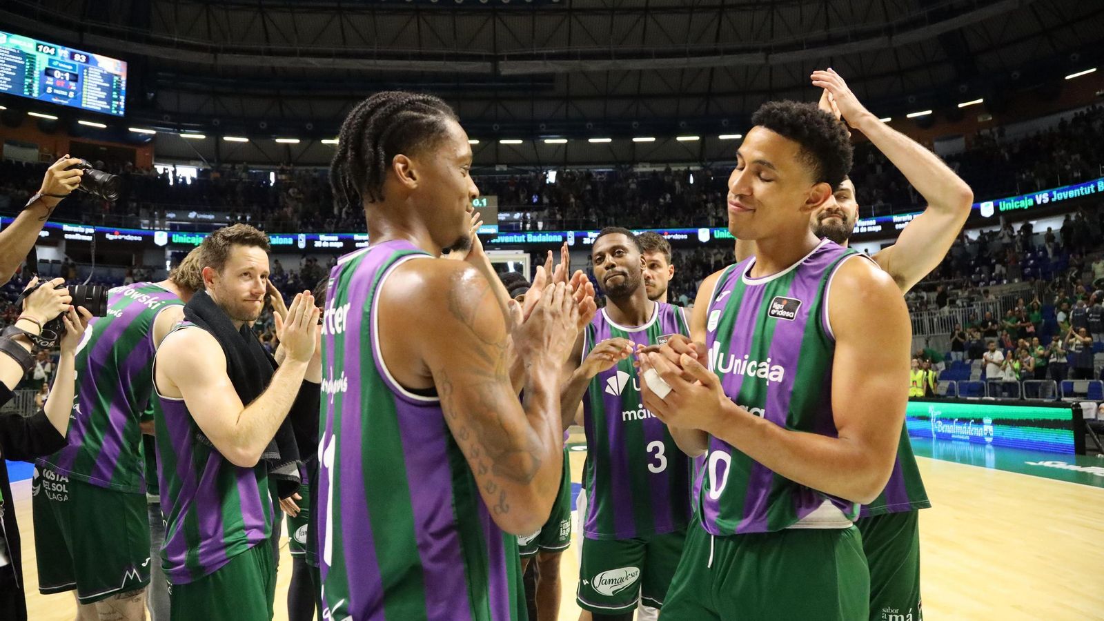 Las fotos del Unicaja-UCAM Murcia