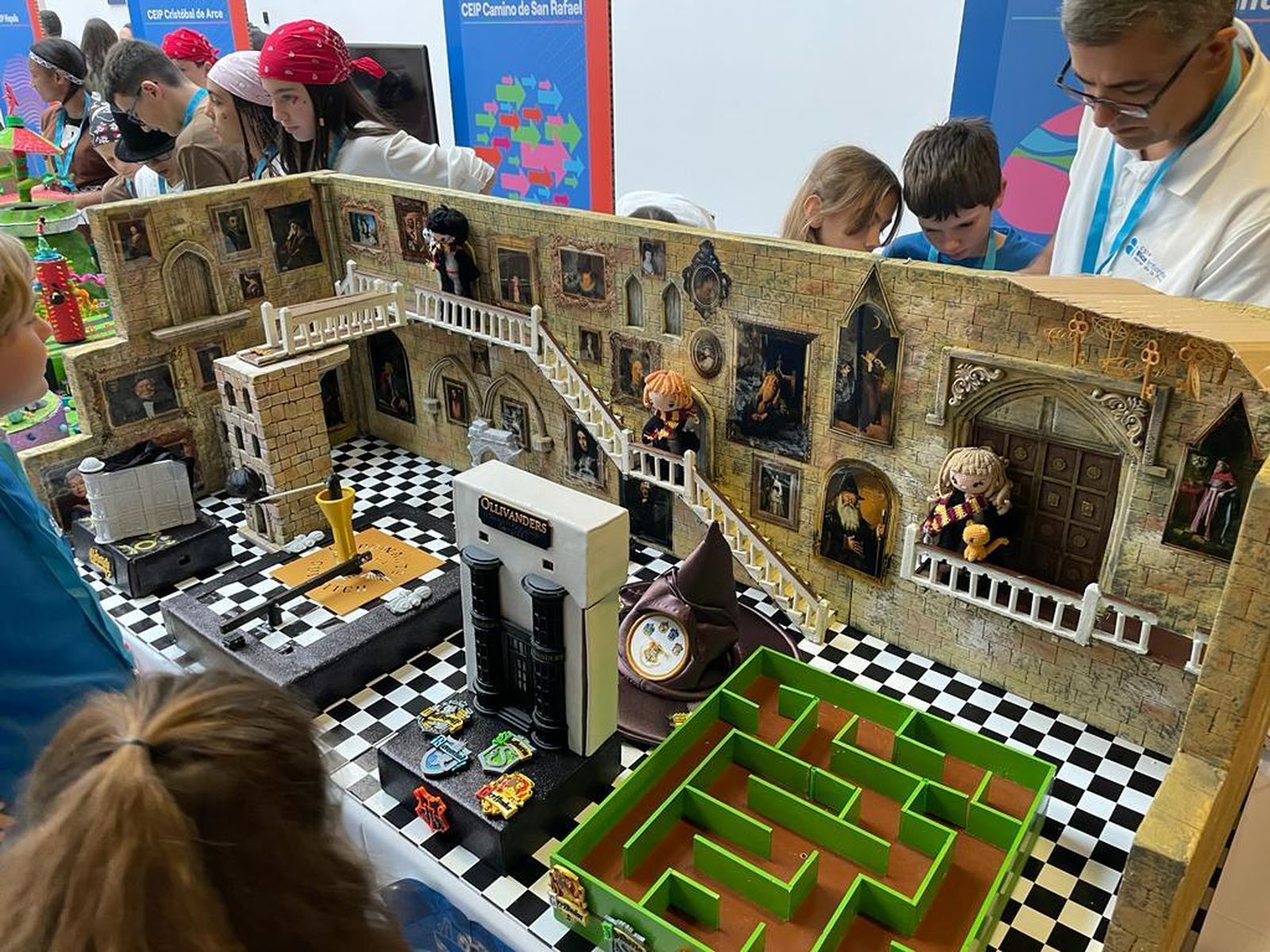 Una imagen del proyecto del pasado año del CEIP Blas Infante.