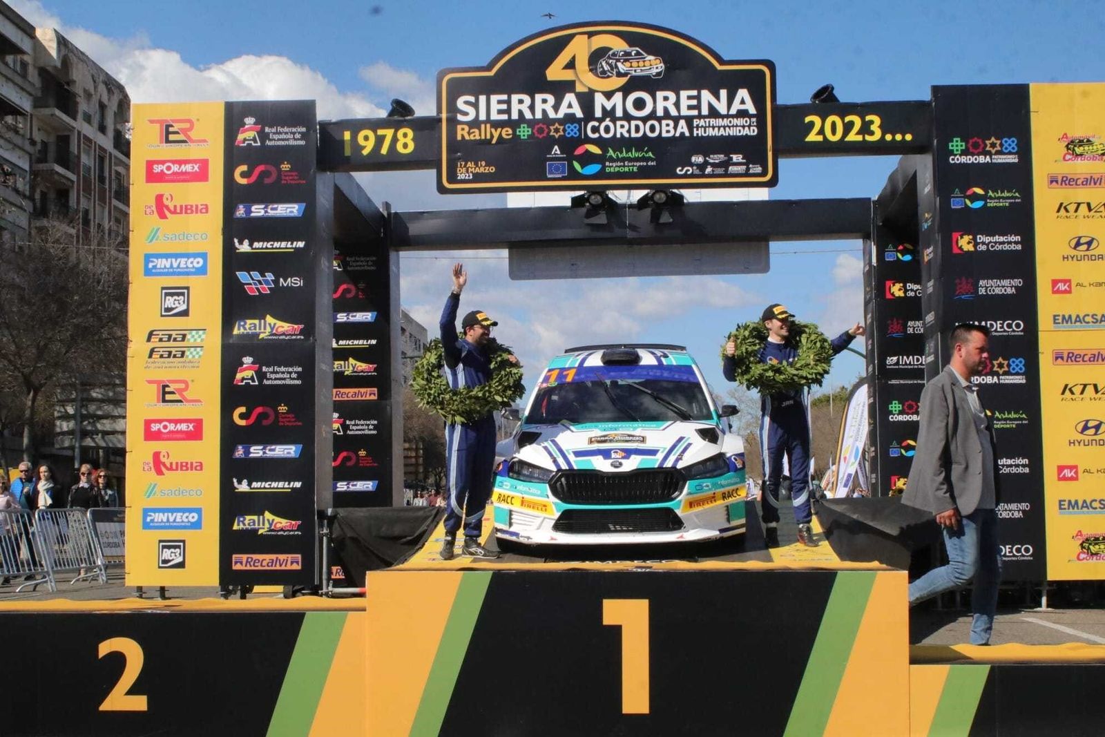 Rallye Sierra Morena 2023: las mejores fotos de la entrega de premios final