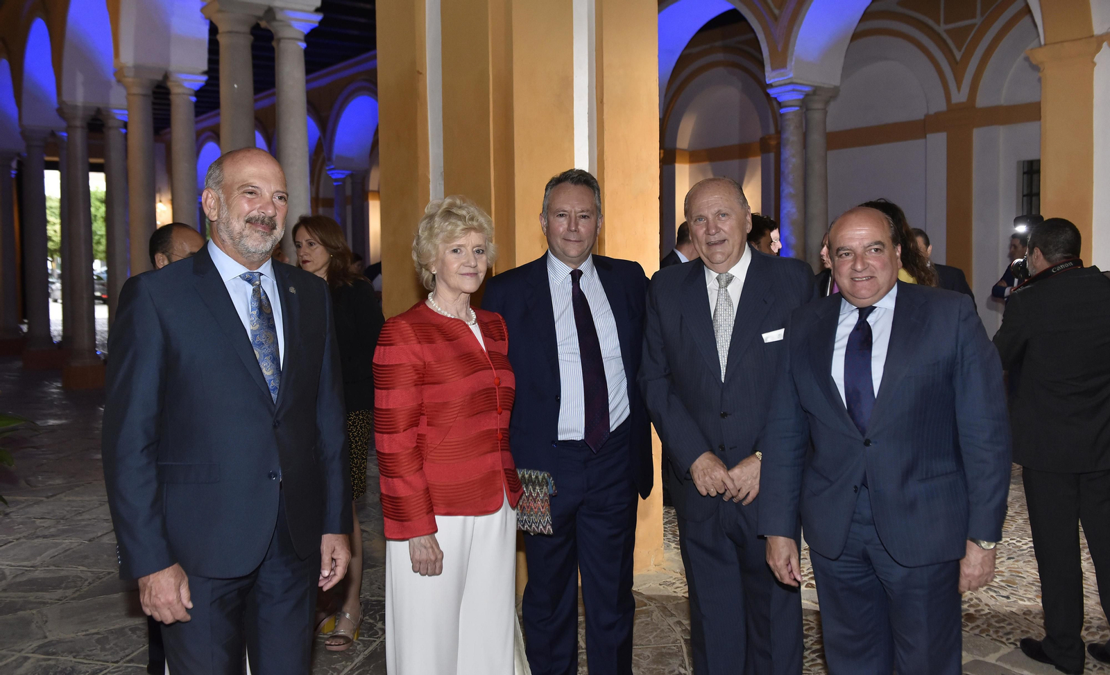 Los asistentes al VII Premio Manuel Clavero