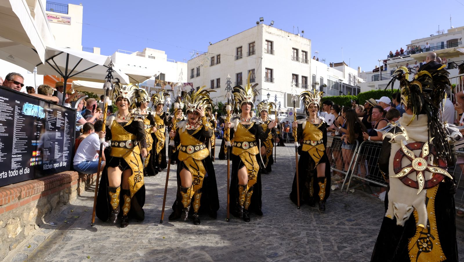 Imágenes del desfile de Moros y Cristianos de Mojácar