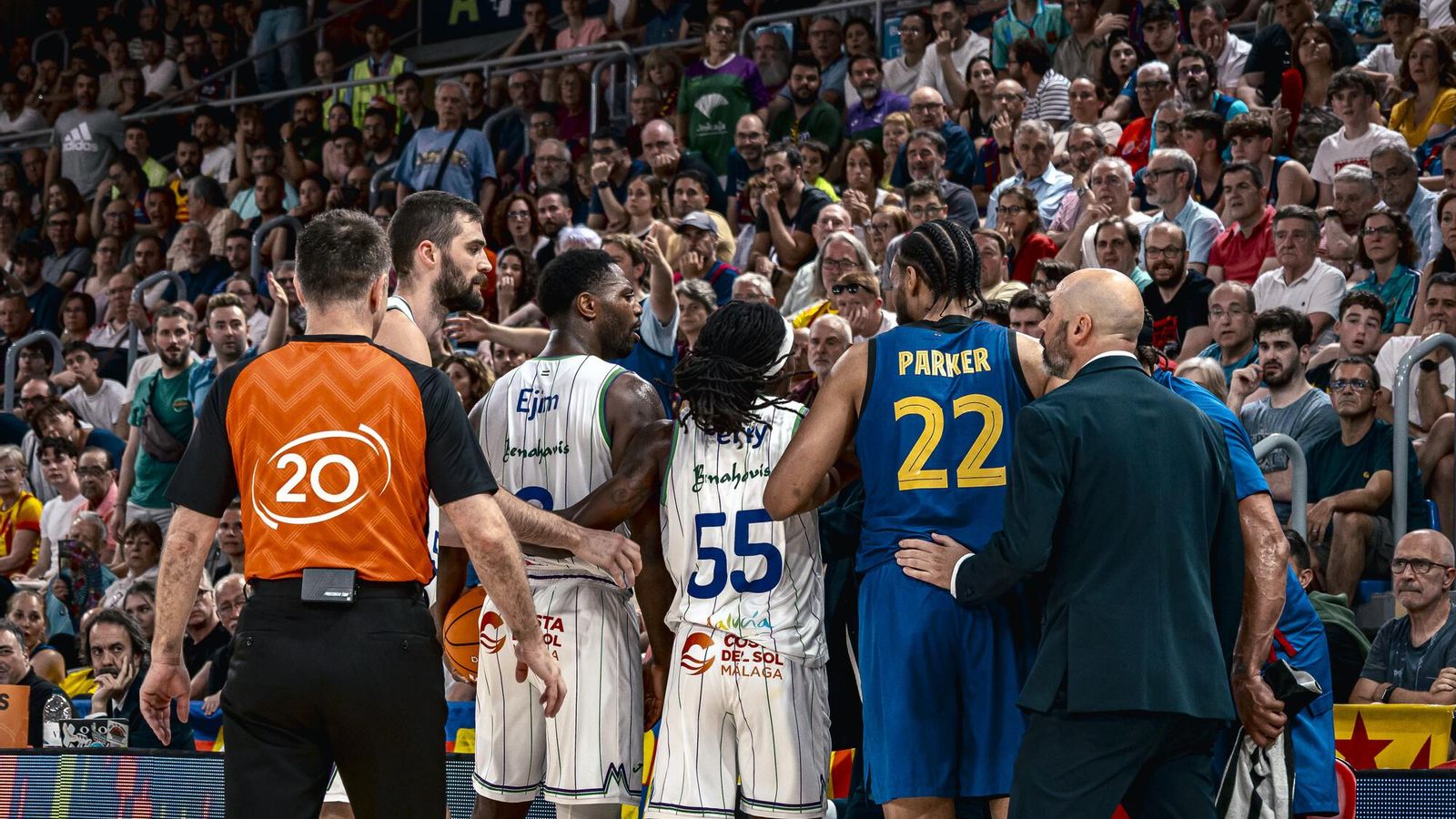 Las fotos del Barça-Unicaja, 2º partido del play off de la ACB