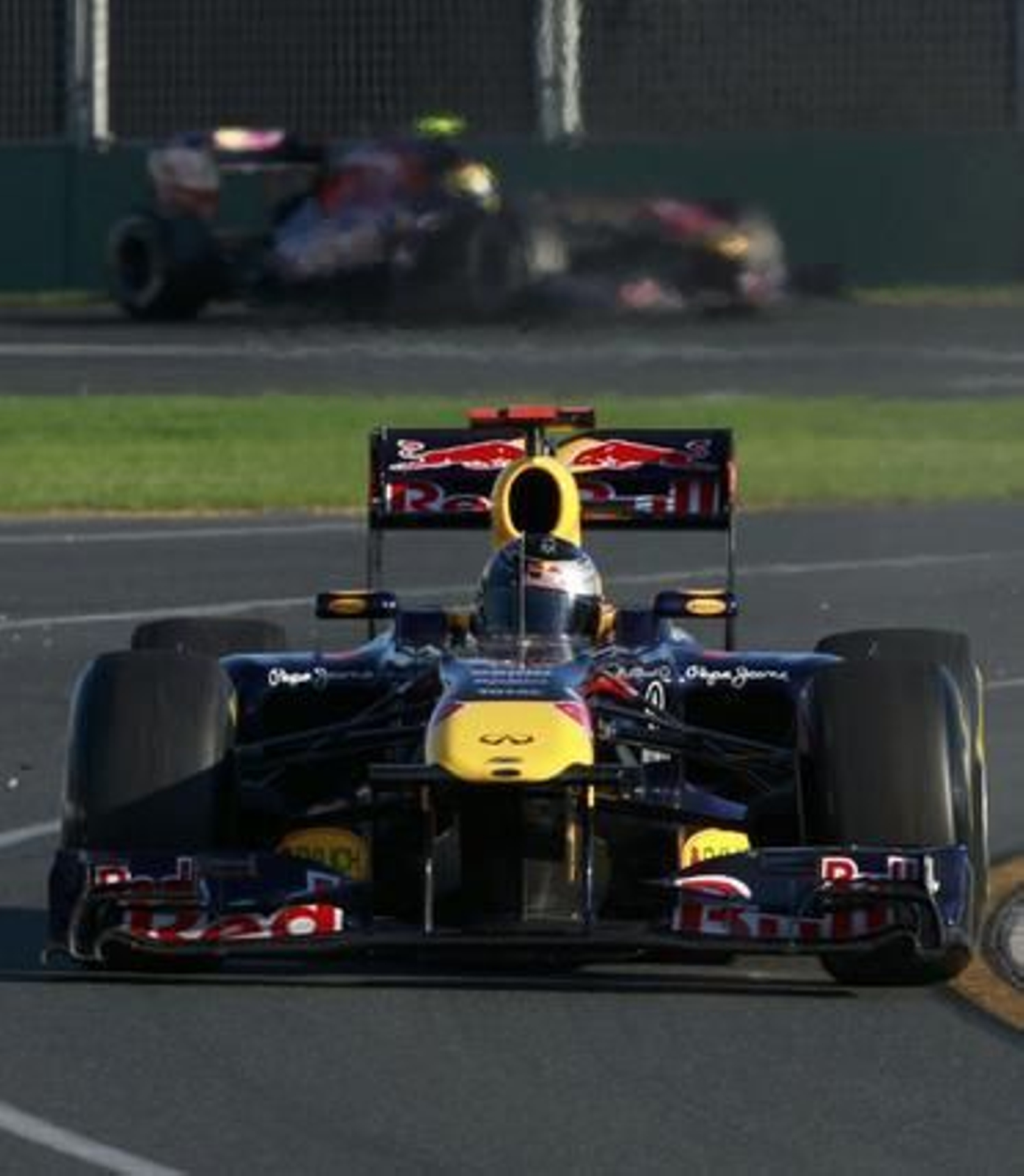Vettel consigue su primera victoria en el Mundial de Fórmula 1.

Foto: EFE/ Reuters