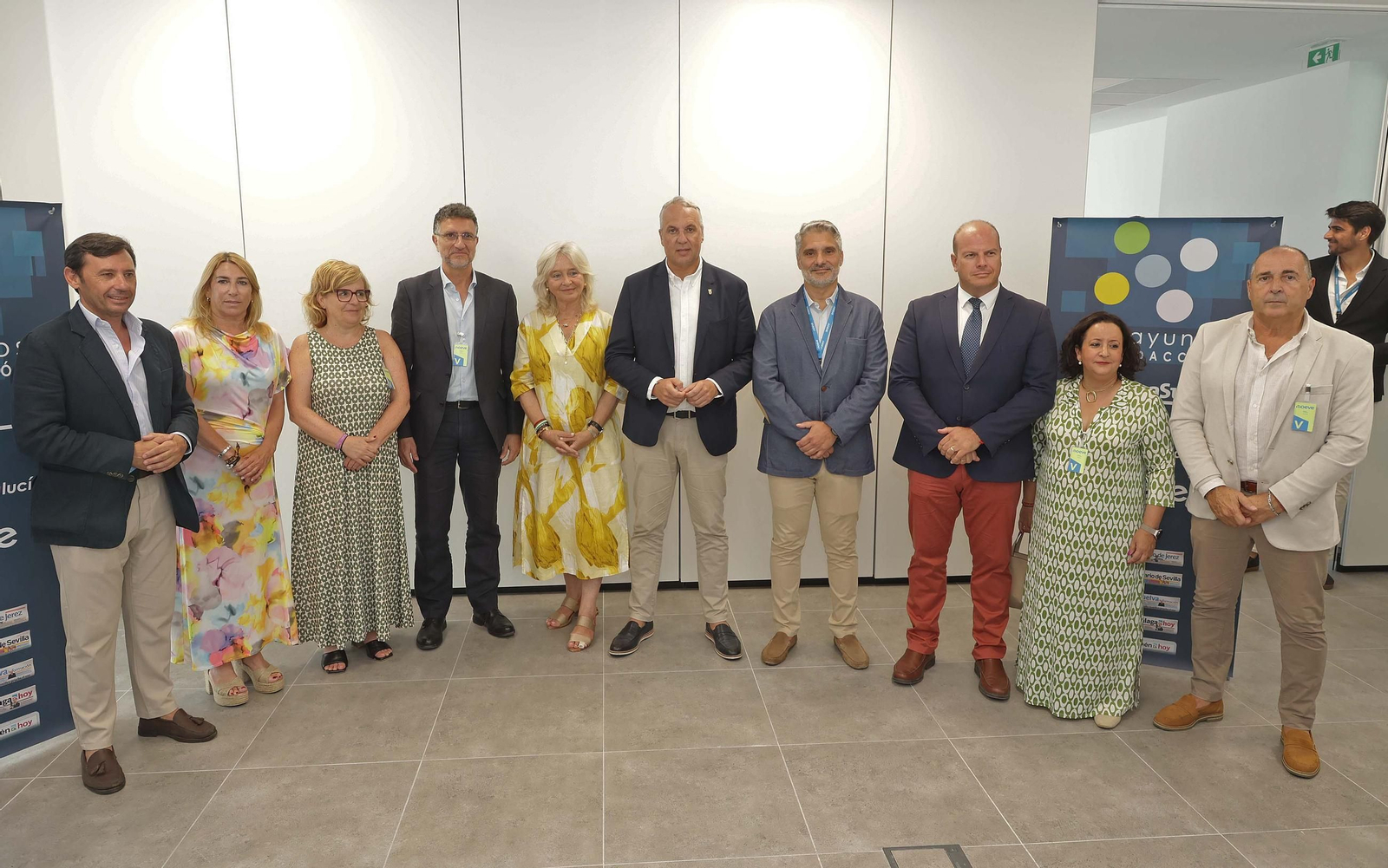 Fotos del Desayuno de Redacción de Europa Sur 'Moeve60 : Diálogos de Andalucía' en SanRoque