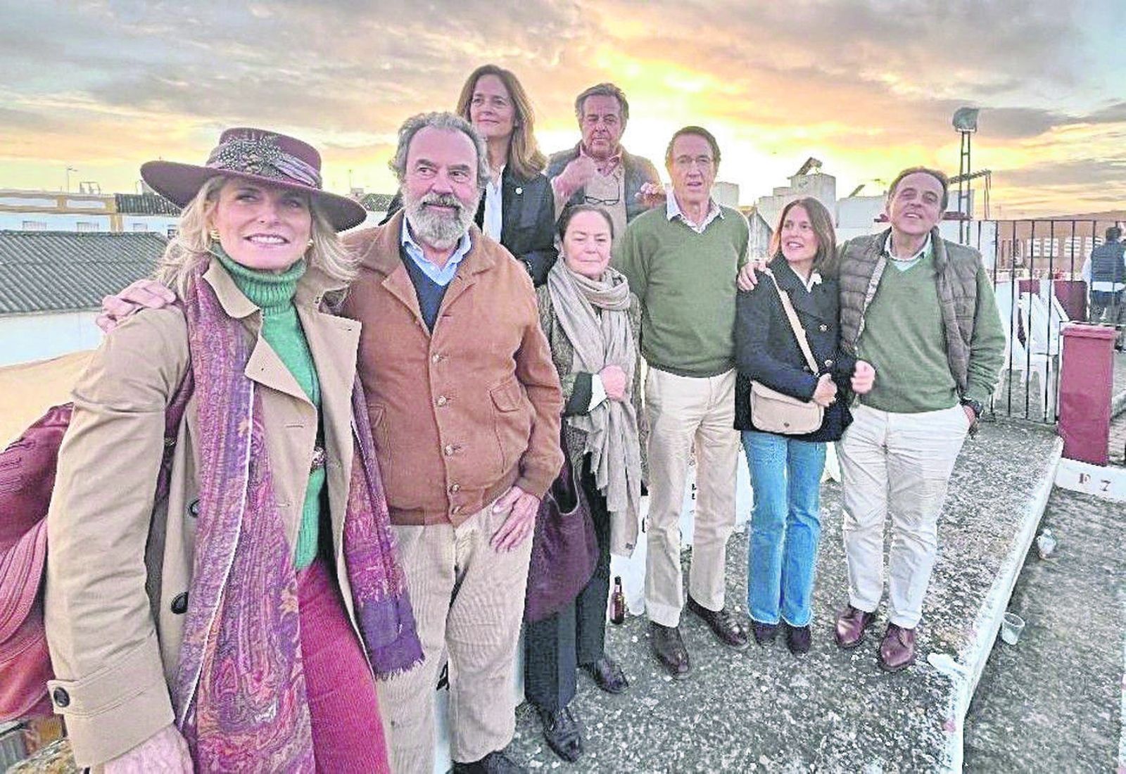 Cristina Luque, Guillermo Guerrero, Isabel de Prado, Adela Escudero, Lorenzo Díez, Mauricio González-Gordon, Reyes Dávila y Jaime Díez.