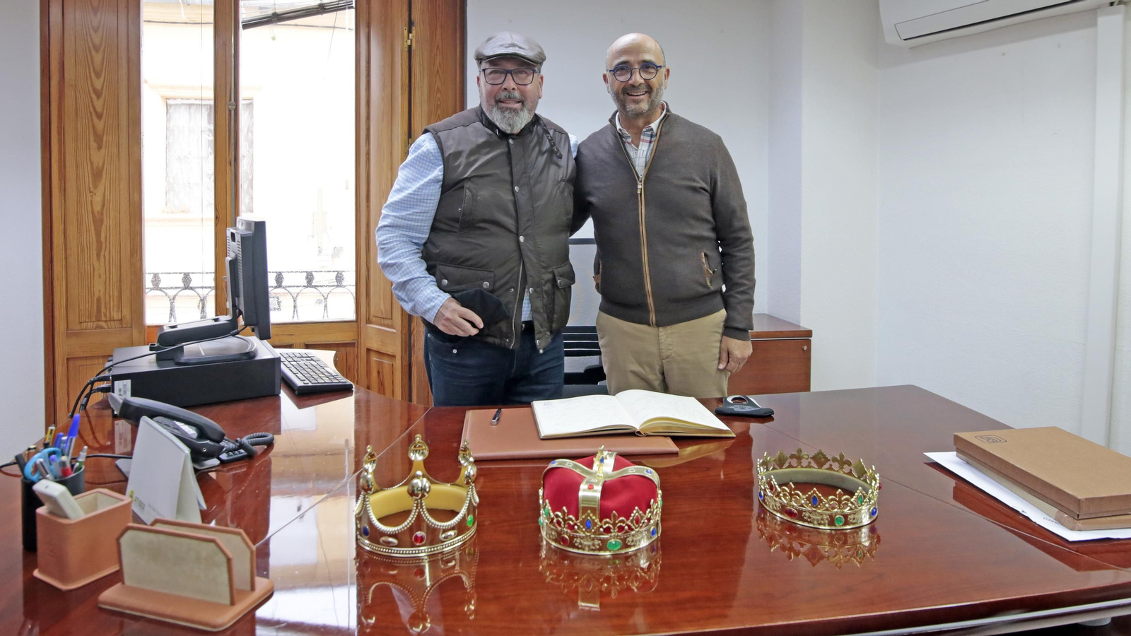 Visita de los Reyes Magos 2022 al Diario de Jerez