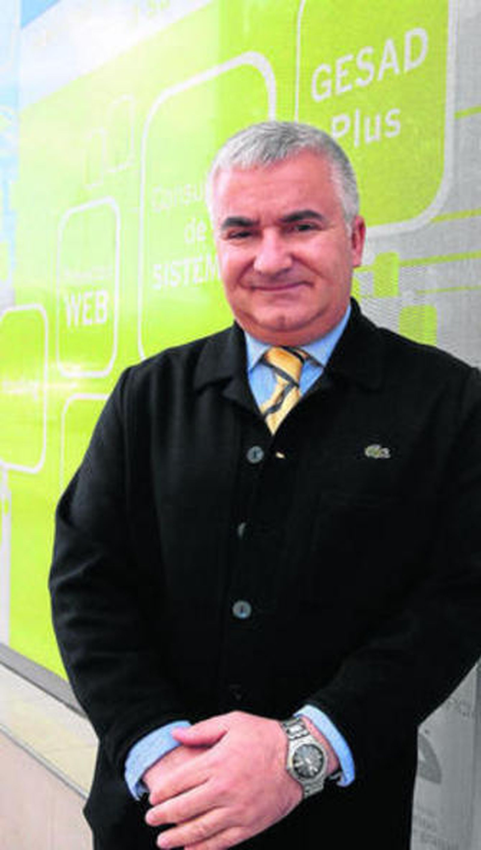 Vito Epíscopo, en las oficinas del Grupo Trevenque.