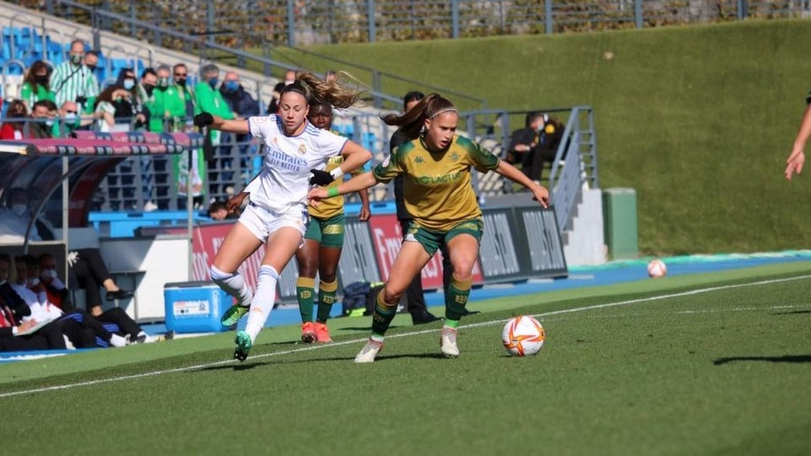 Lance del partido disputado en Madrid.