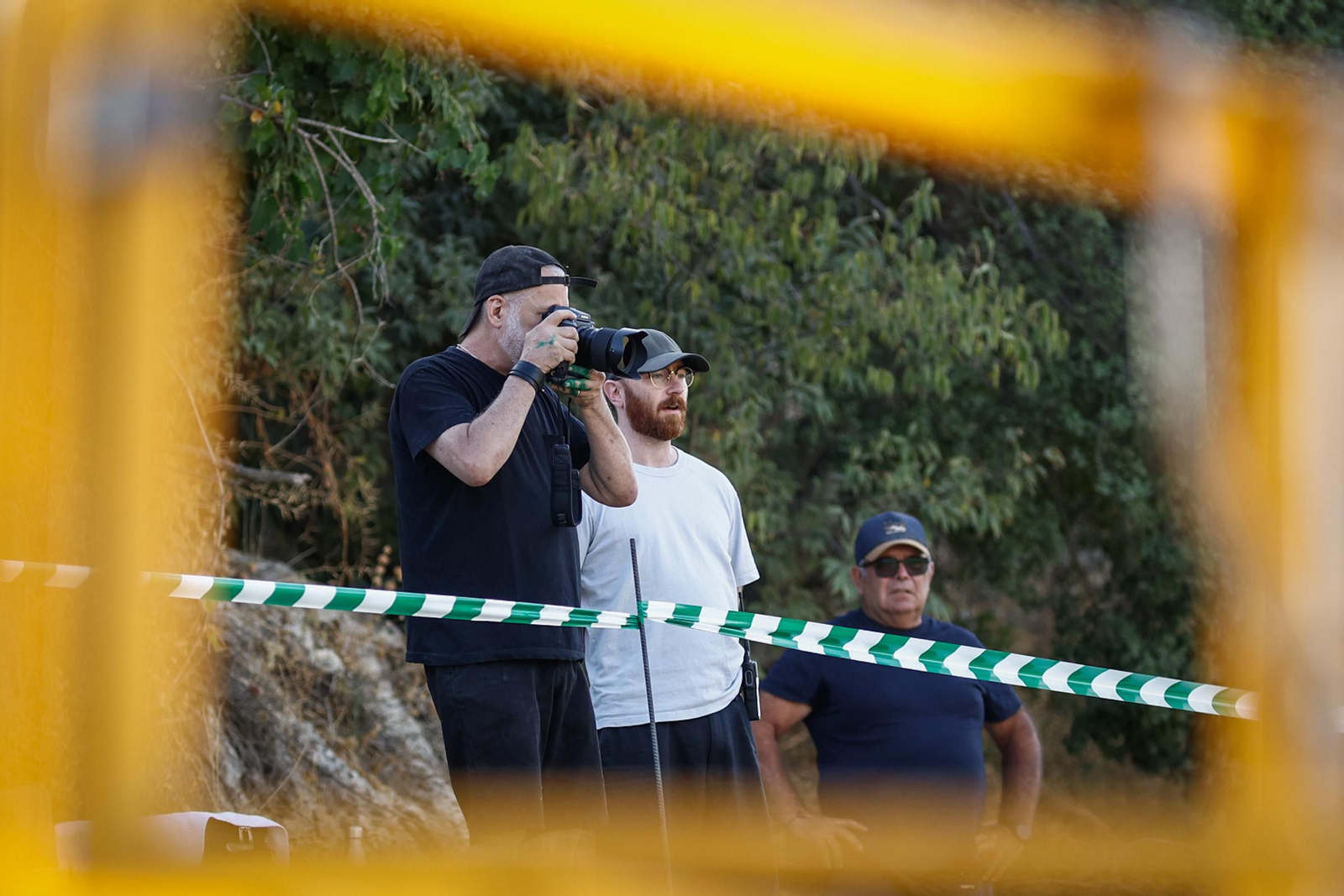 Las mejores imágenes del posado para Spencer Tunick en un olivar granadino.