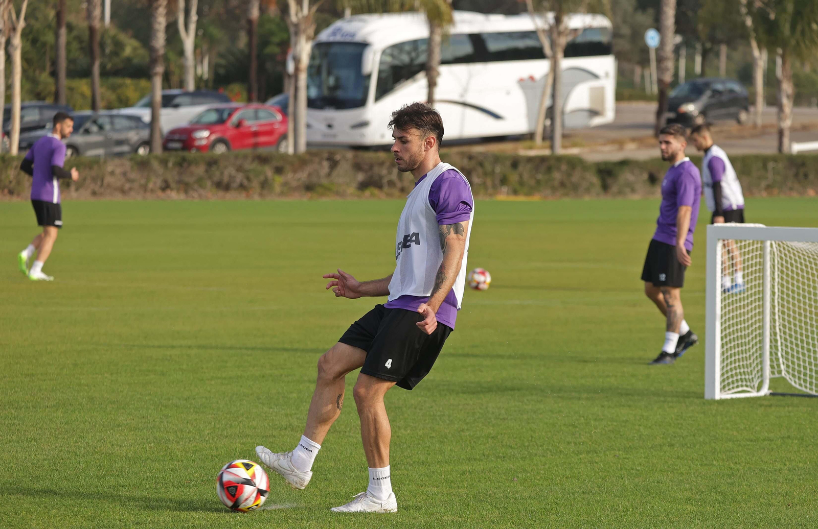 El entrenamiento de la Balona en el Santa María Polo Club, en imágenes