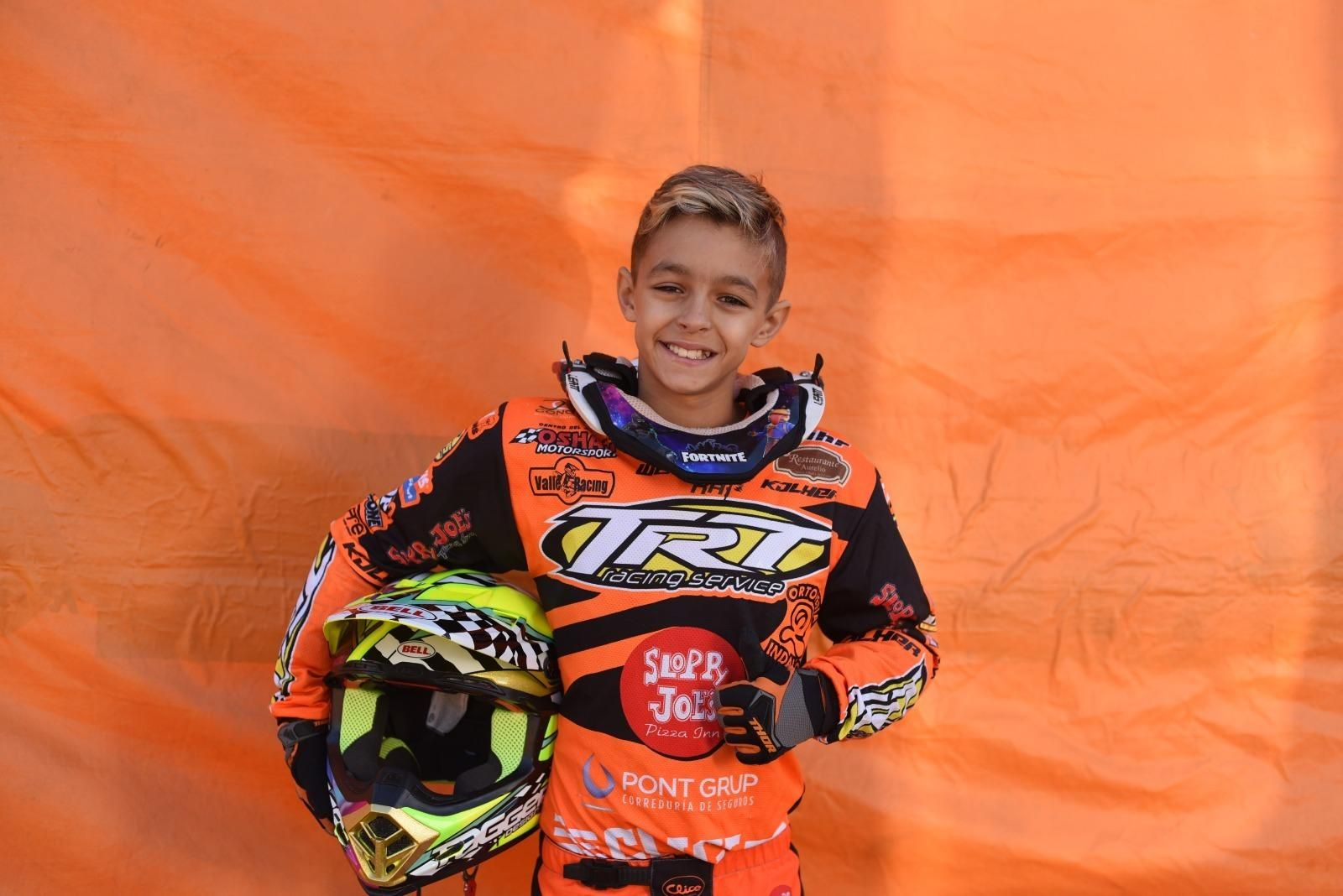 Jaime Borrego, piloto jerezano de motocross.