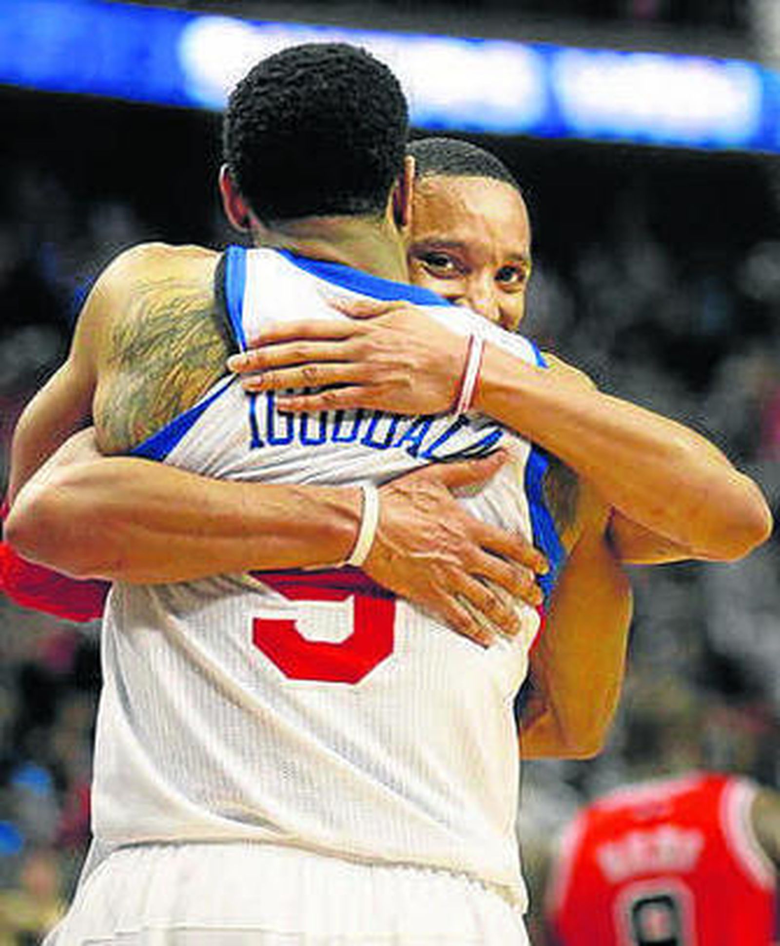 Iguodala y Turner.