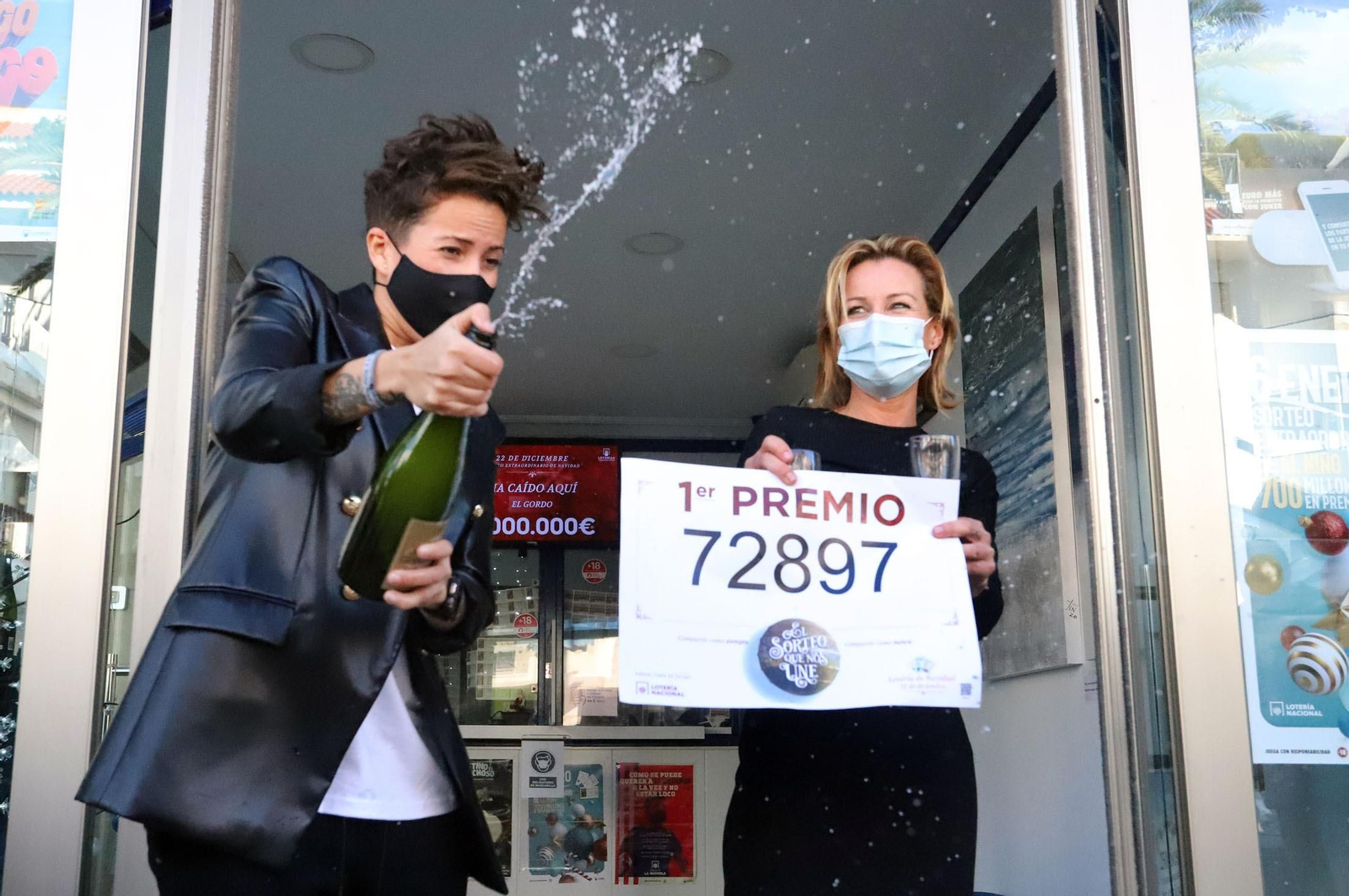 En 2020 tocaba el Gordo en la administración de Loterías de la Avenida Andalucía de Punta Umbría