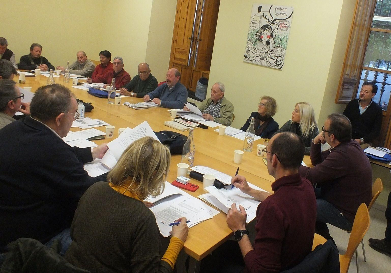 Una reunión del Consejo del Movimiento Ciudadano