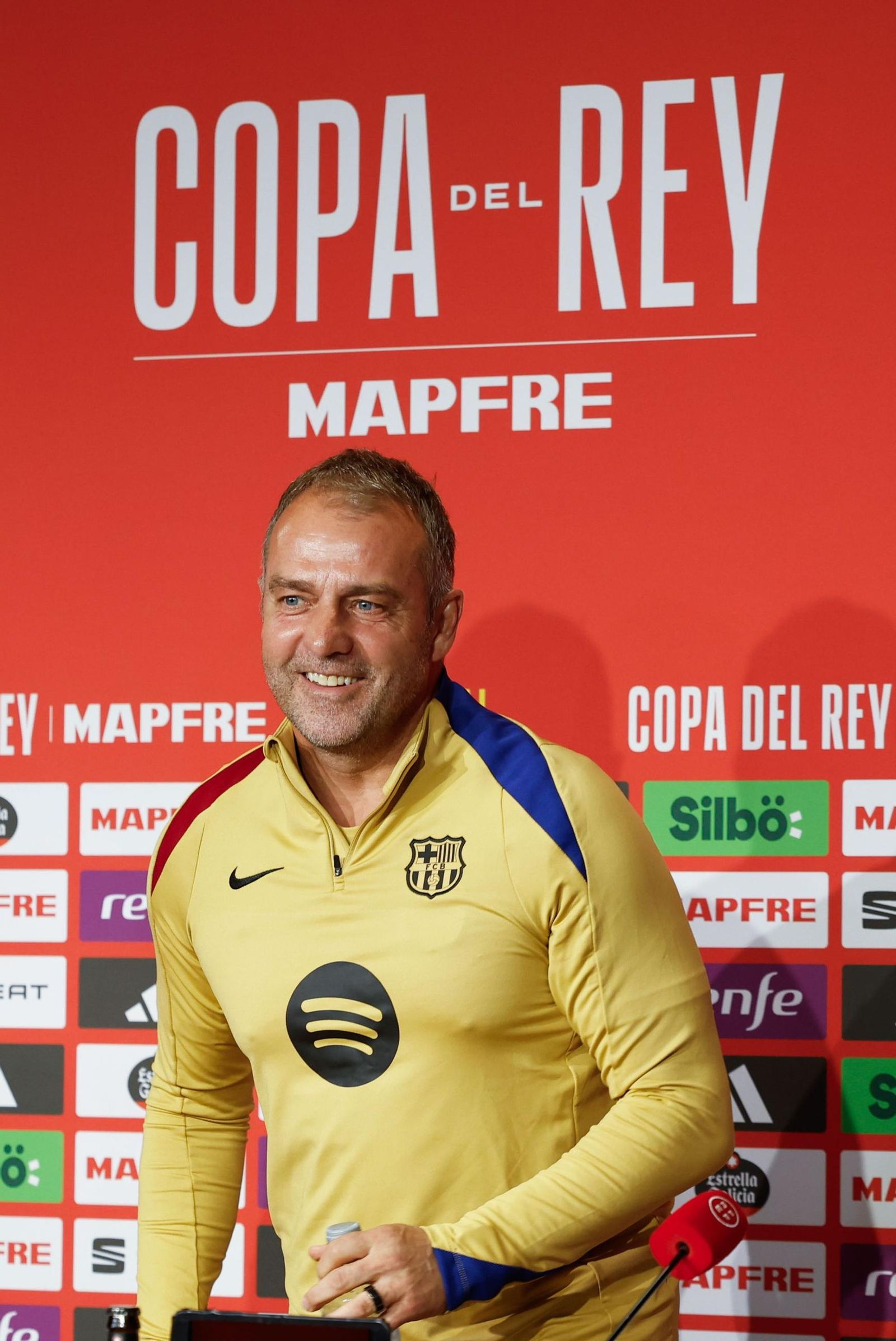 La fotos del día antes de la final de Copa Barcelona - Real Madrid