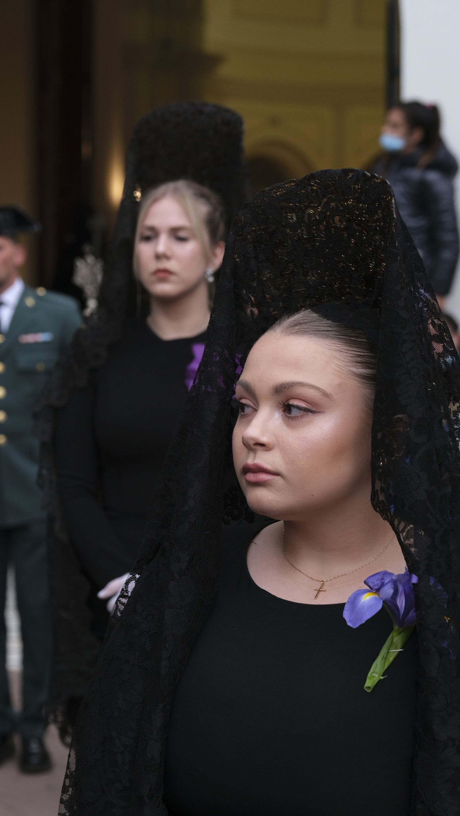 Procesión del Encuentro en Almería, en imágenes.