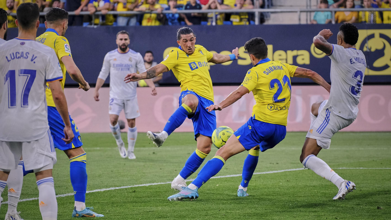 Las imágenes del Cádiz-Real Madrid