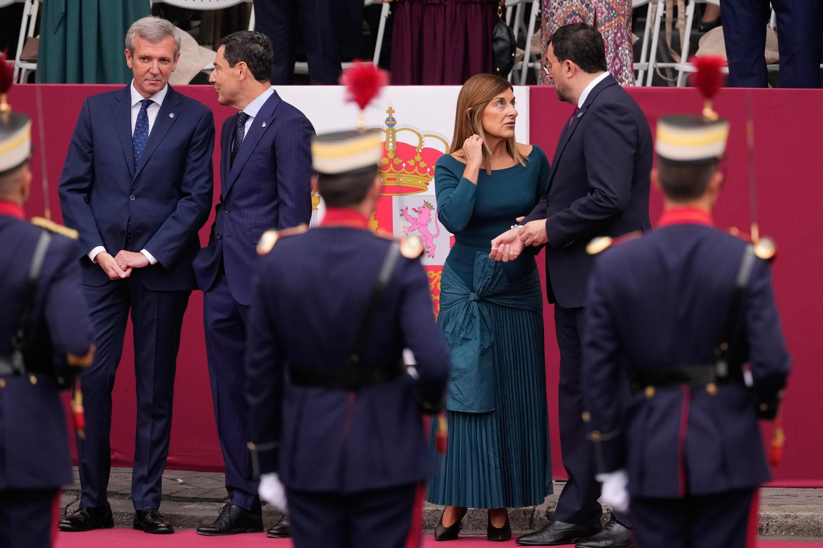 El desfile por el Día de la Fiesta Nacional, en imágenes